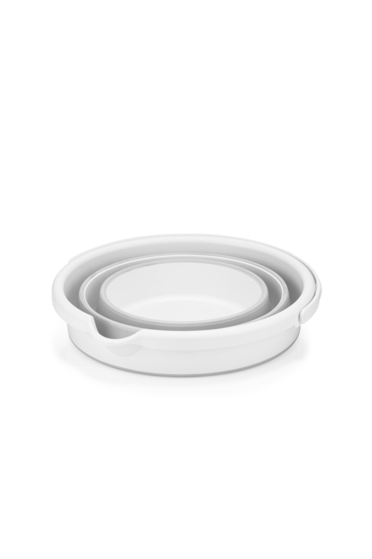 Sepetkitchen Gri Katlanabilir Kova