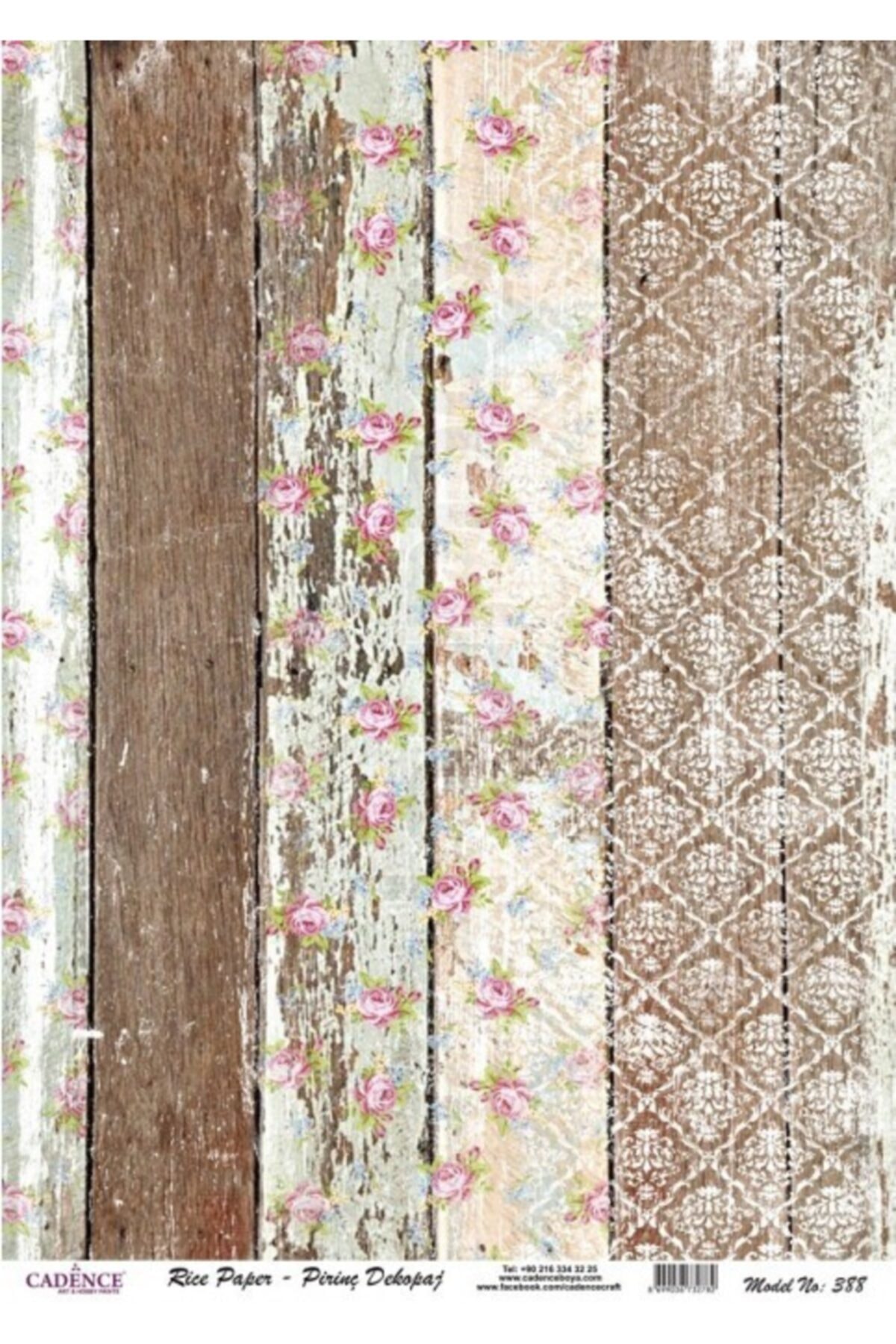 Cadence Pirinç Kağıt Dekopaj 30*40cm -388