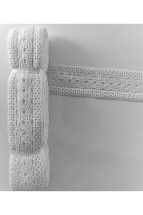 Güpür Dantel Tekstil Aksesuarı Bütünleşik Zincir Desen 8,5 Metre dynyhy398347498722948
