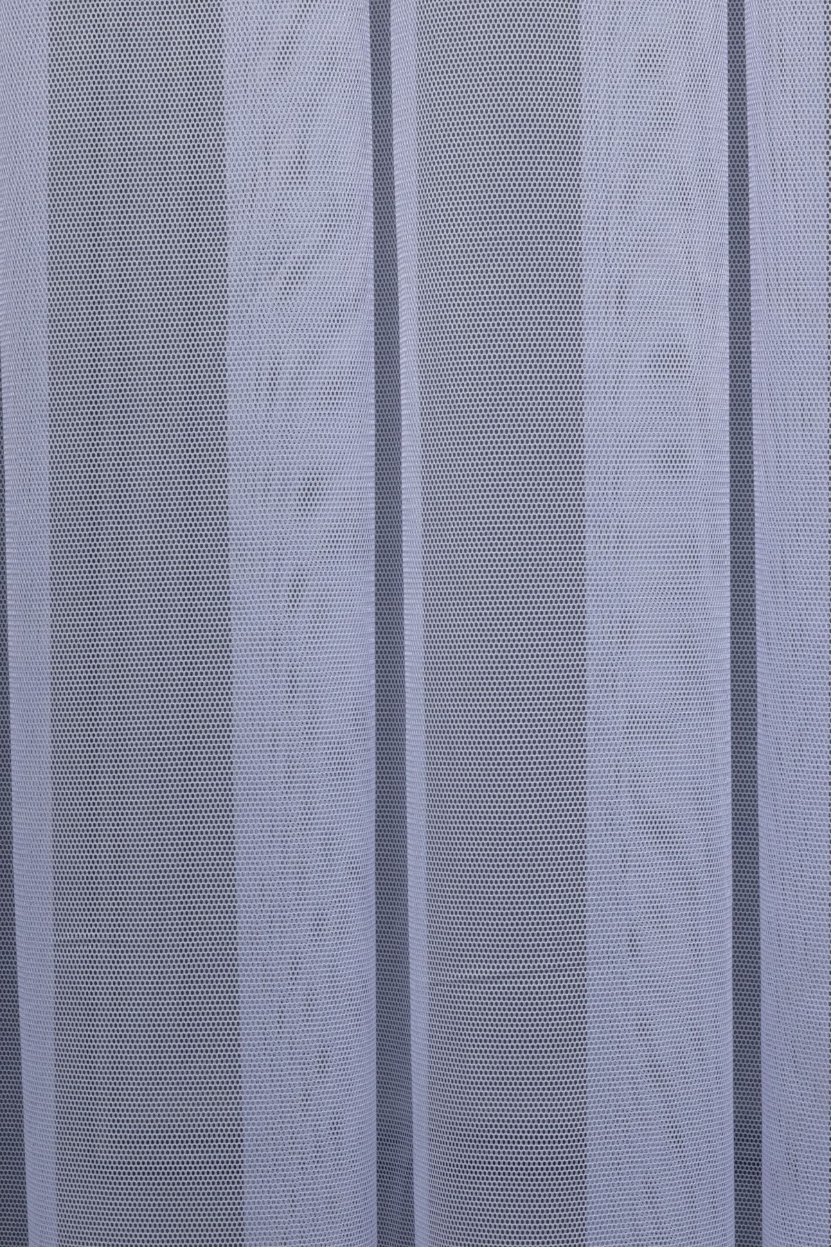 Esse Home-Plain Tulle Curtain Grek Light Lilac, 100x260, Sparse Pleat, 1/2 5