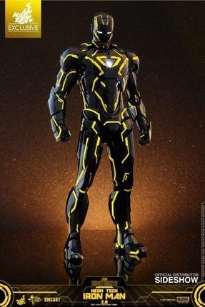 Neon Tech Iron Man 2.0 Diecast Exclusive Sixth Scale Figure Mms523 904407