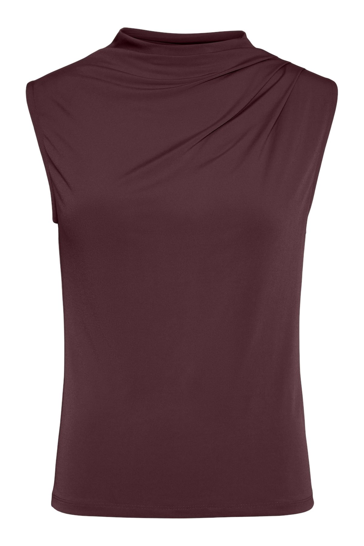 PIECES-SL Draped Top for Women - 36548 IBM 1
