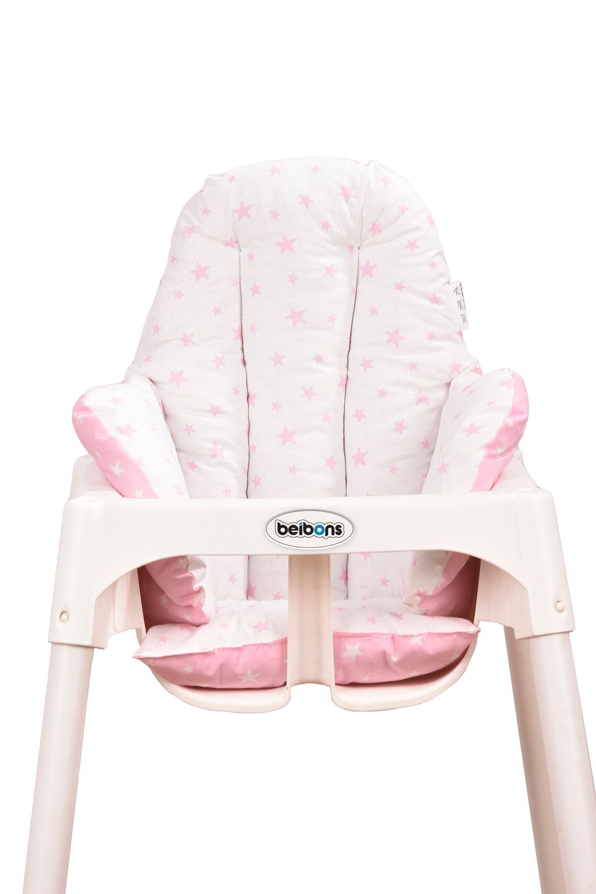 Beibons Çift Taraflı Bebek Mama Sandalyesi Minderi - Pamuklu Rahat Elyaf Dolgulu Mama Sandalyesi Yastığı fotoğrafı 2 (önizleme)