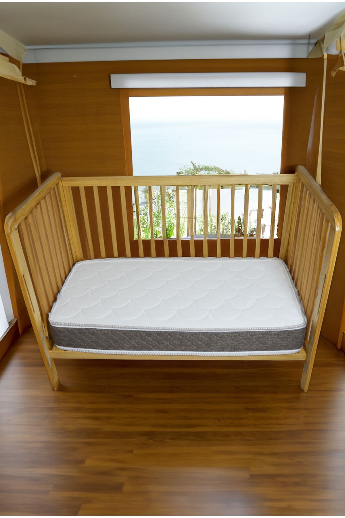 Buddy 15 cm Bebek ve Çocuk Yatağı Sünger Park Yatak Anne Yanı ve Bebek Yatakları Ultra Lüx Full Ortopedik fotoğrafı 2 (önizleme)