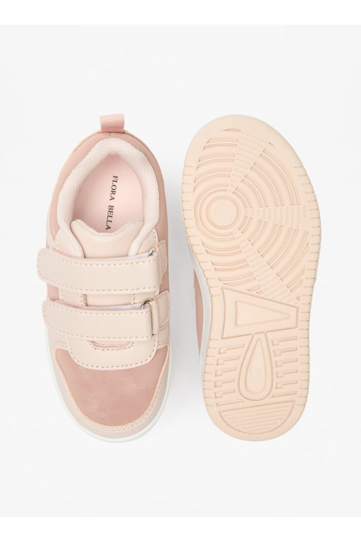 Flora Bella by Shoexpress-Flora Bella Panelled Shoes with Hook and Loop Closure 4