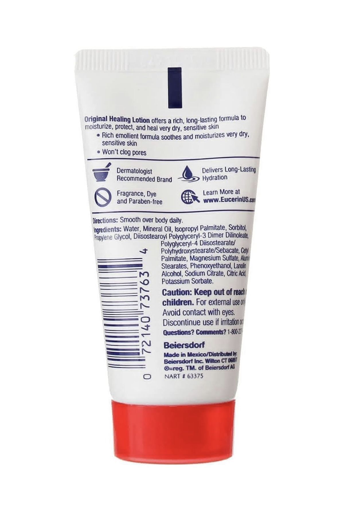 کرم ترمیم کننده تسکین دهنده اورژینال HEALING Emollient Enriched Healing Soothing 30 میلی لیتر. Eucerin