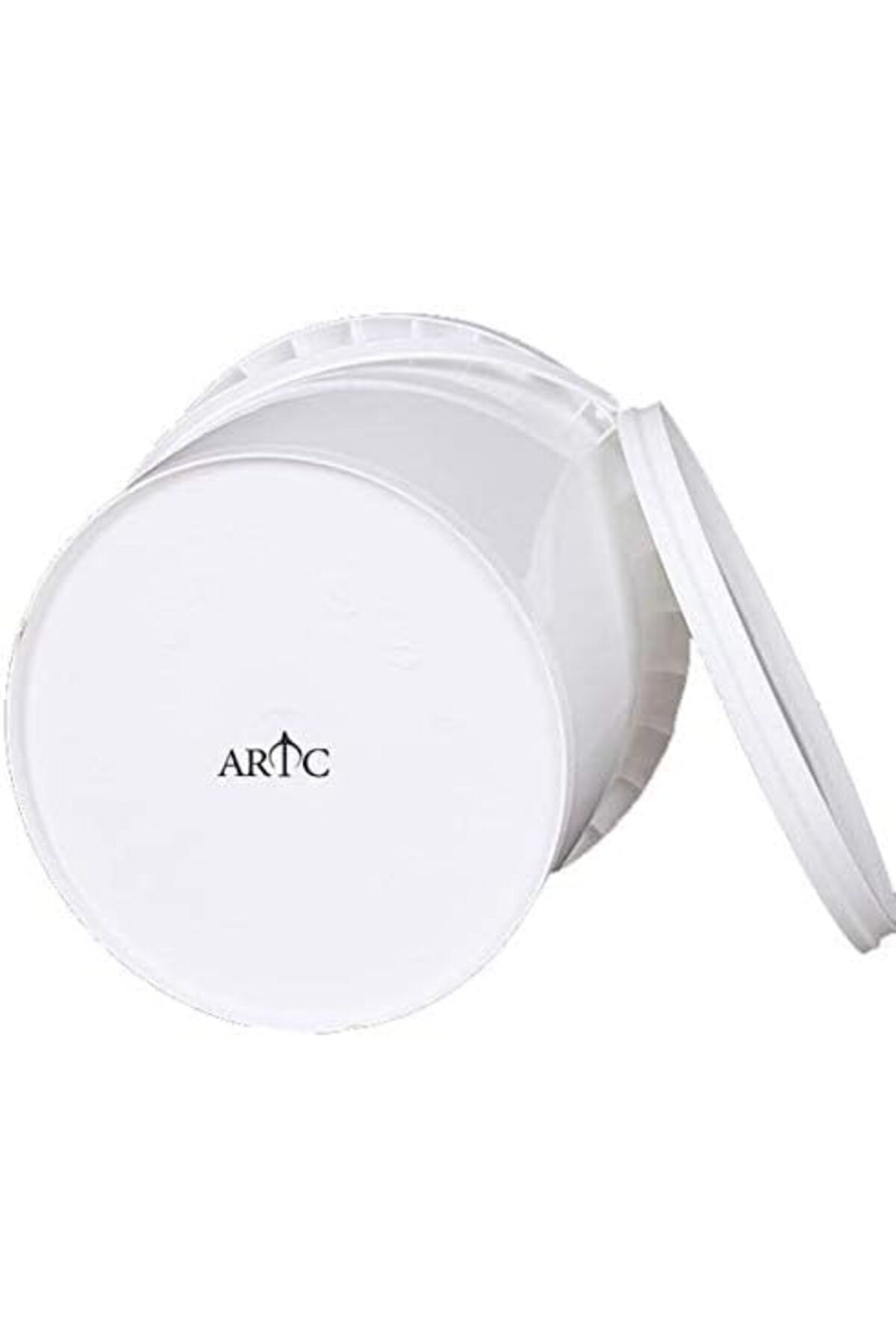 DubaiGallery-Round Shape Multipurpose Yogurt Plastic Container with Lid (White,1kg) 2