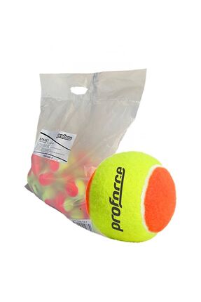 Proforce TB7 7 Yaş Turuncu Noktalı Tenis Topu 48 Li Paket