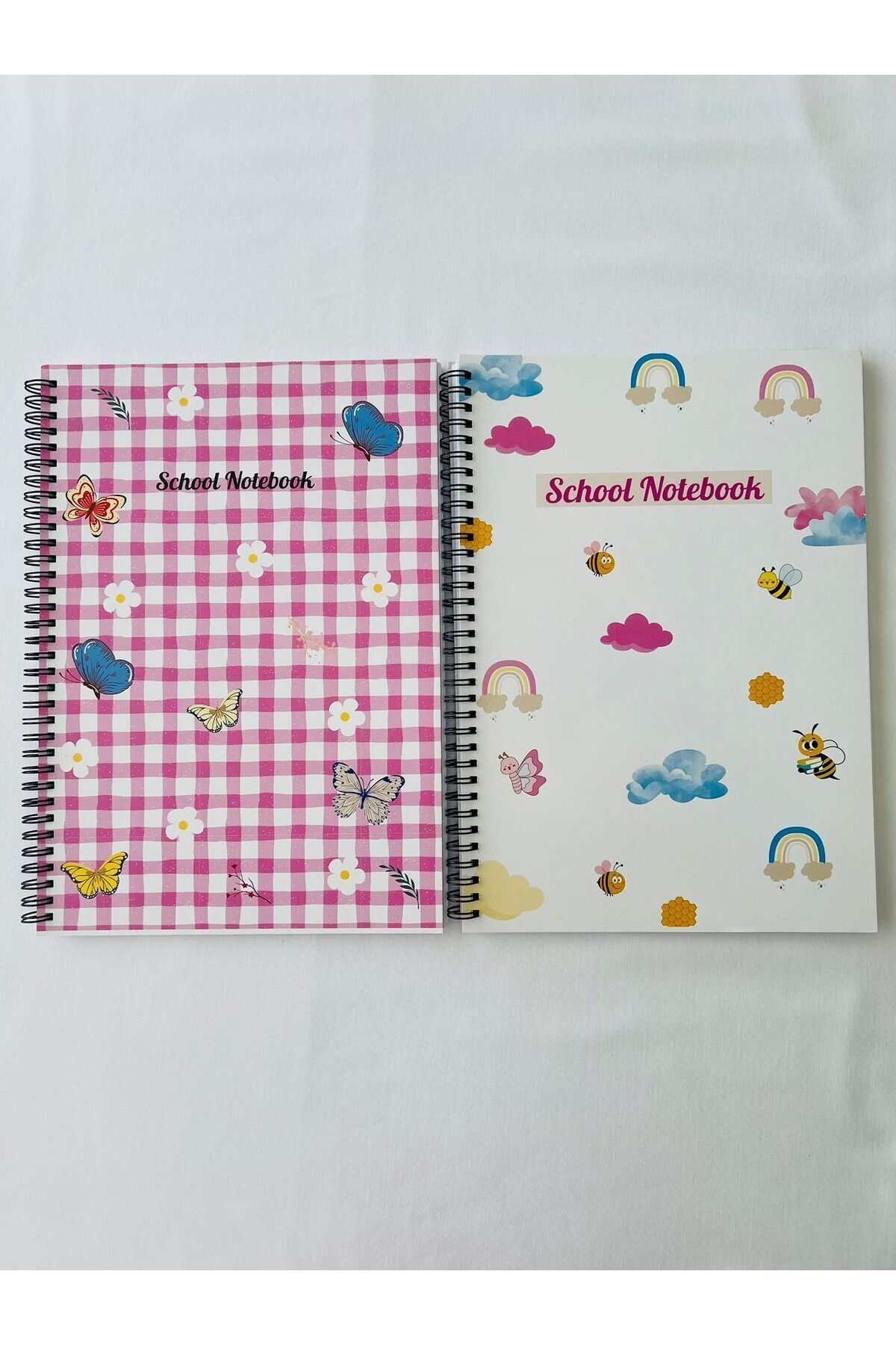 ADA OFİS KIRTASİYE-A4 2-Piece Notebook Set - 1 Check and 1 Line, 21x29.7 80 Sheets 160 Pages 4