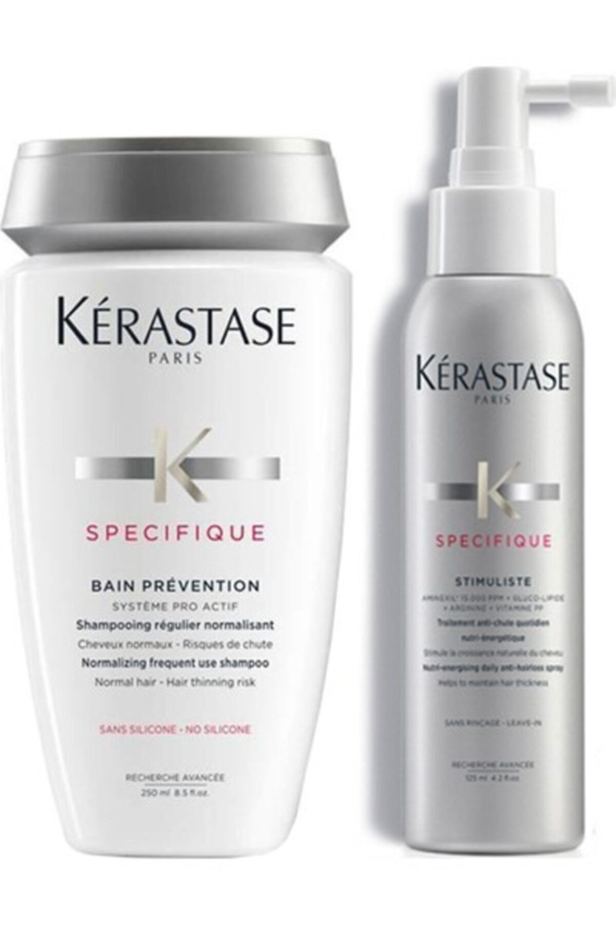 شامپو ضد مو Specfique Bain Prevention 250ml+اسپری 125ml Kerastase