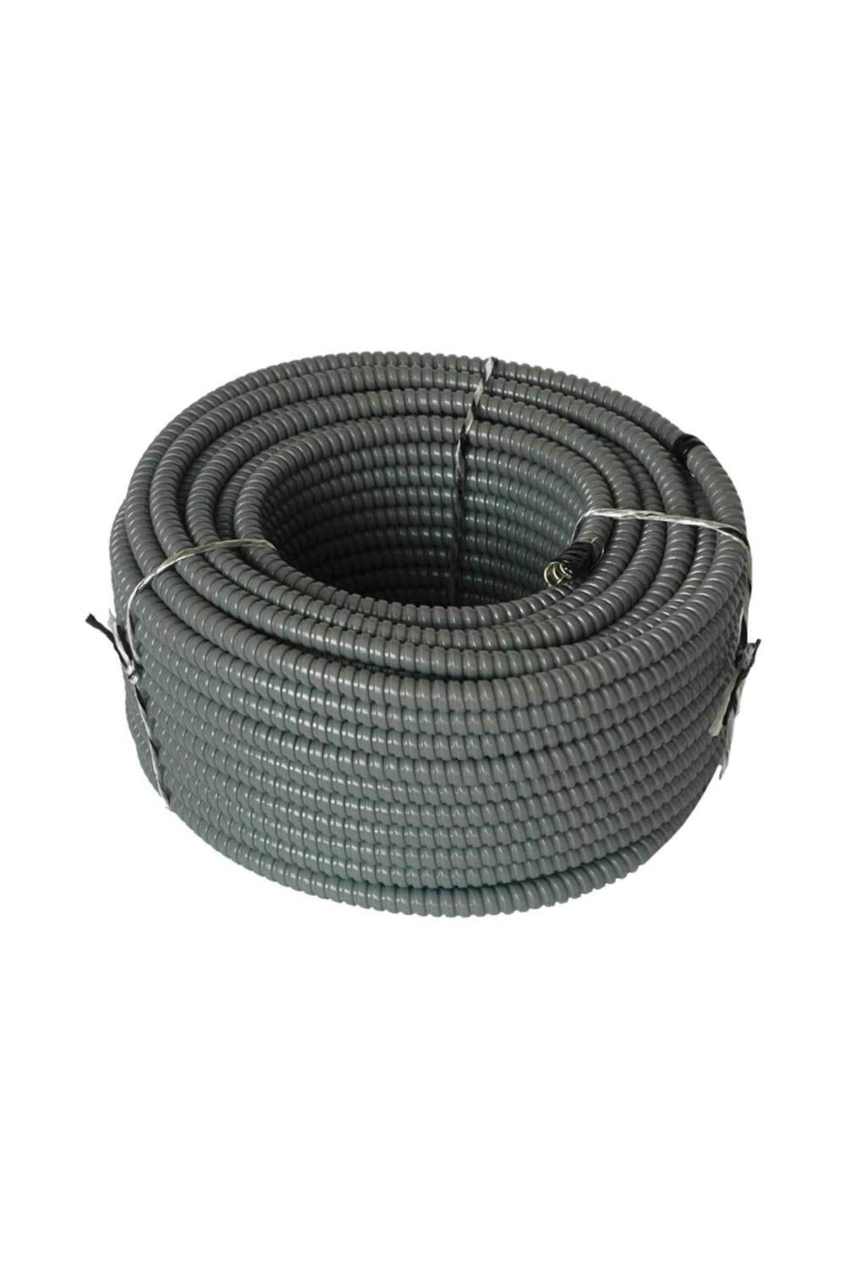 RTS TEKNİK-18 Mm Insulated Steel Spiral Pipe Gray 50m 1