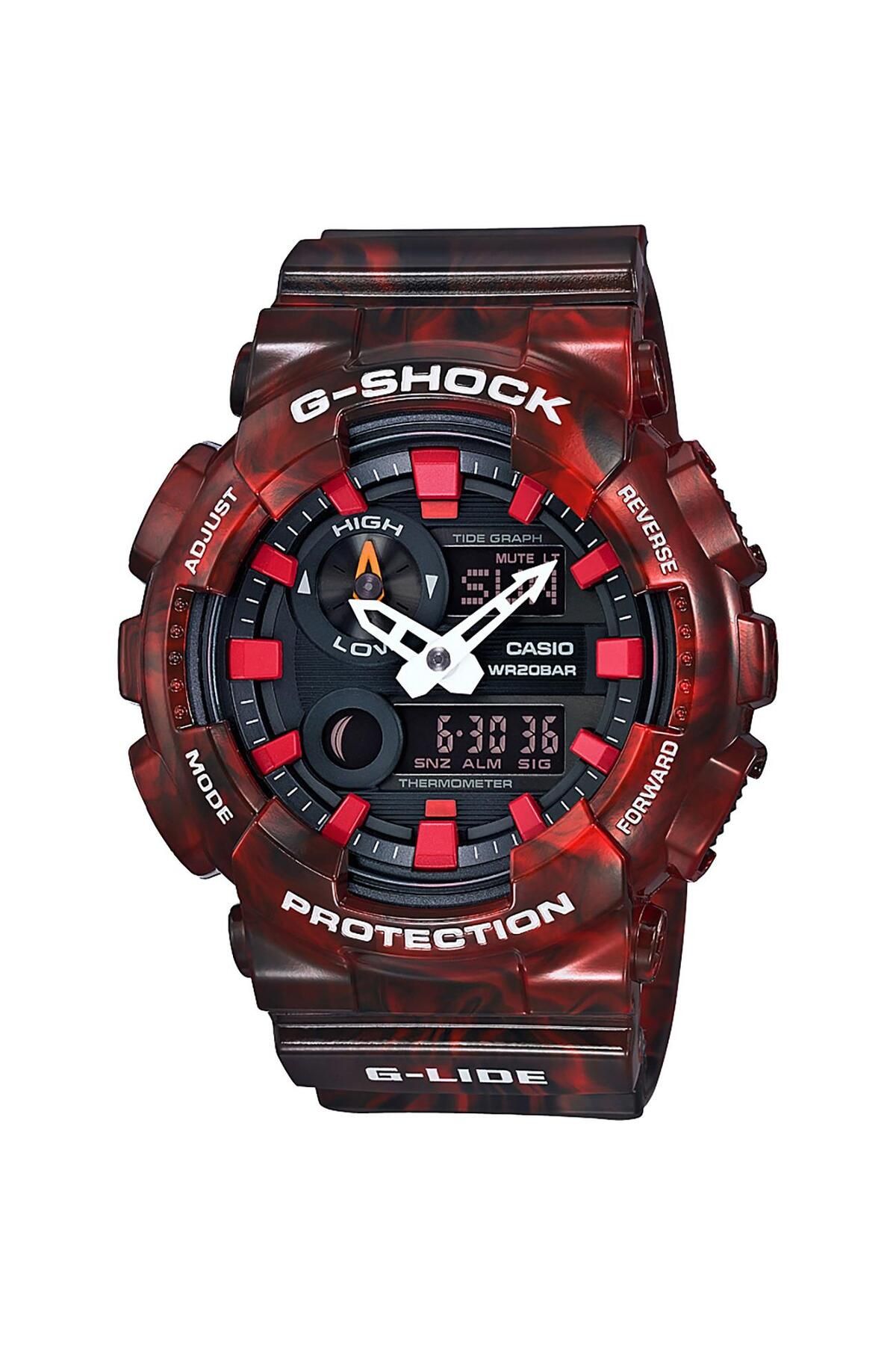 Casio-G-shock Gax-100mb-4adr Wristwatch - Shock Absorption and Embroidered Design 1