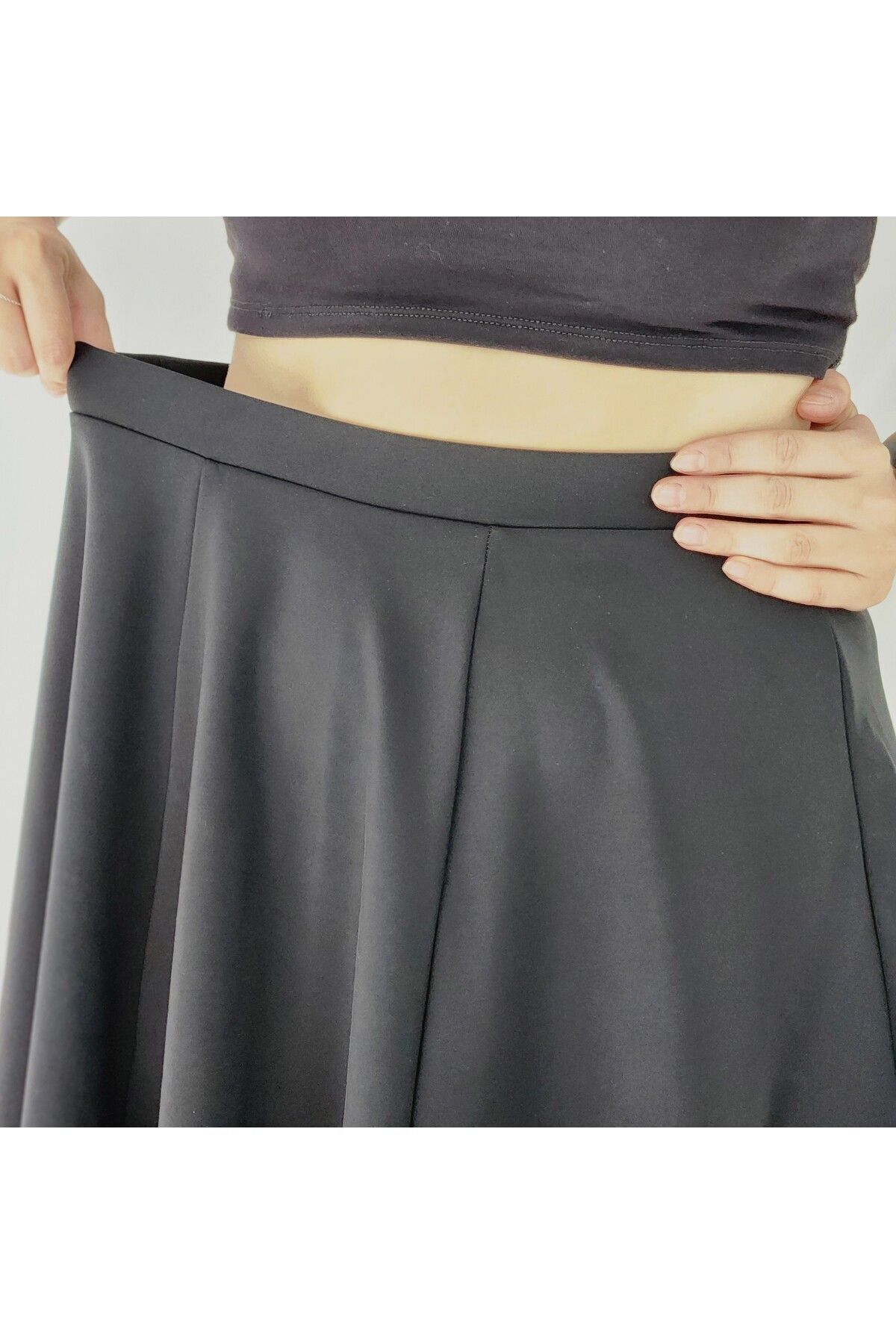 YAXİ-Fusta neagră Diver A-Line - Femei, partea inferioară elastică 5