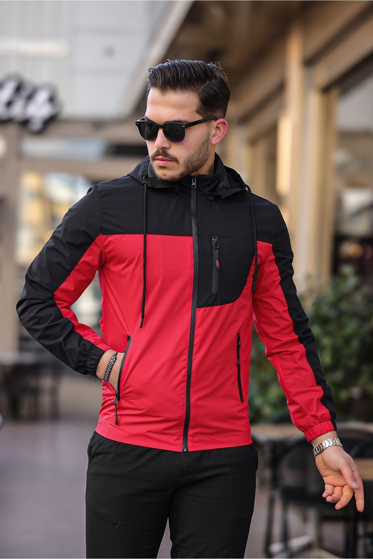 New Season Detachable Hooded Waterproof Seasonal Jacket Coat