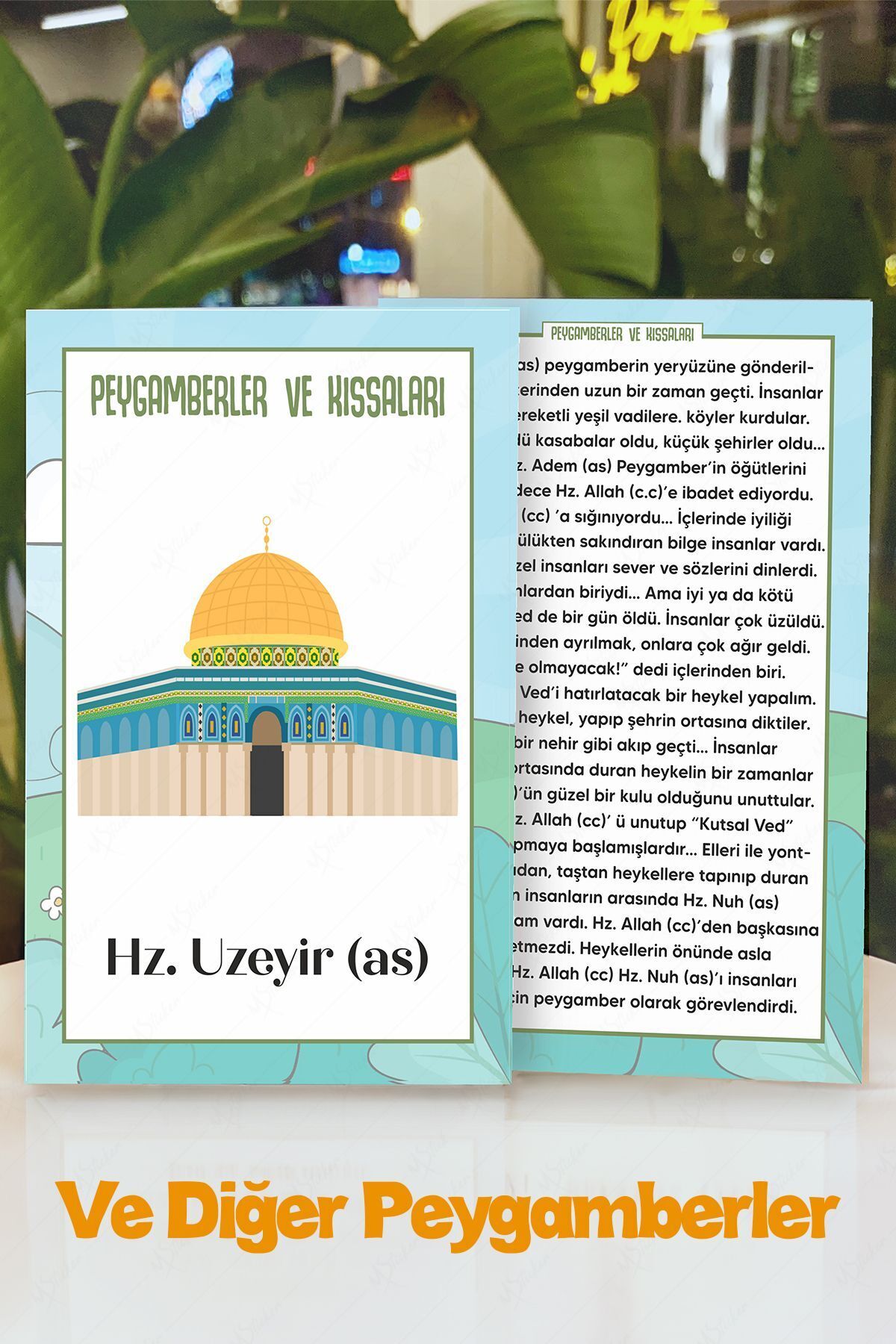 MSticker Peygamberler ve Kıssaları Eğitici Kutulu Standlı Öğretici Oyun Kartları Seti, Peygamberlerimiz fotoğrafı 3 (önizleme)