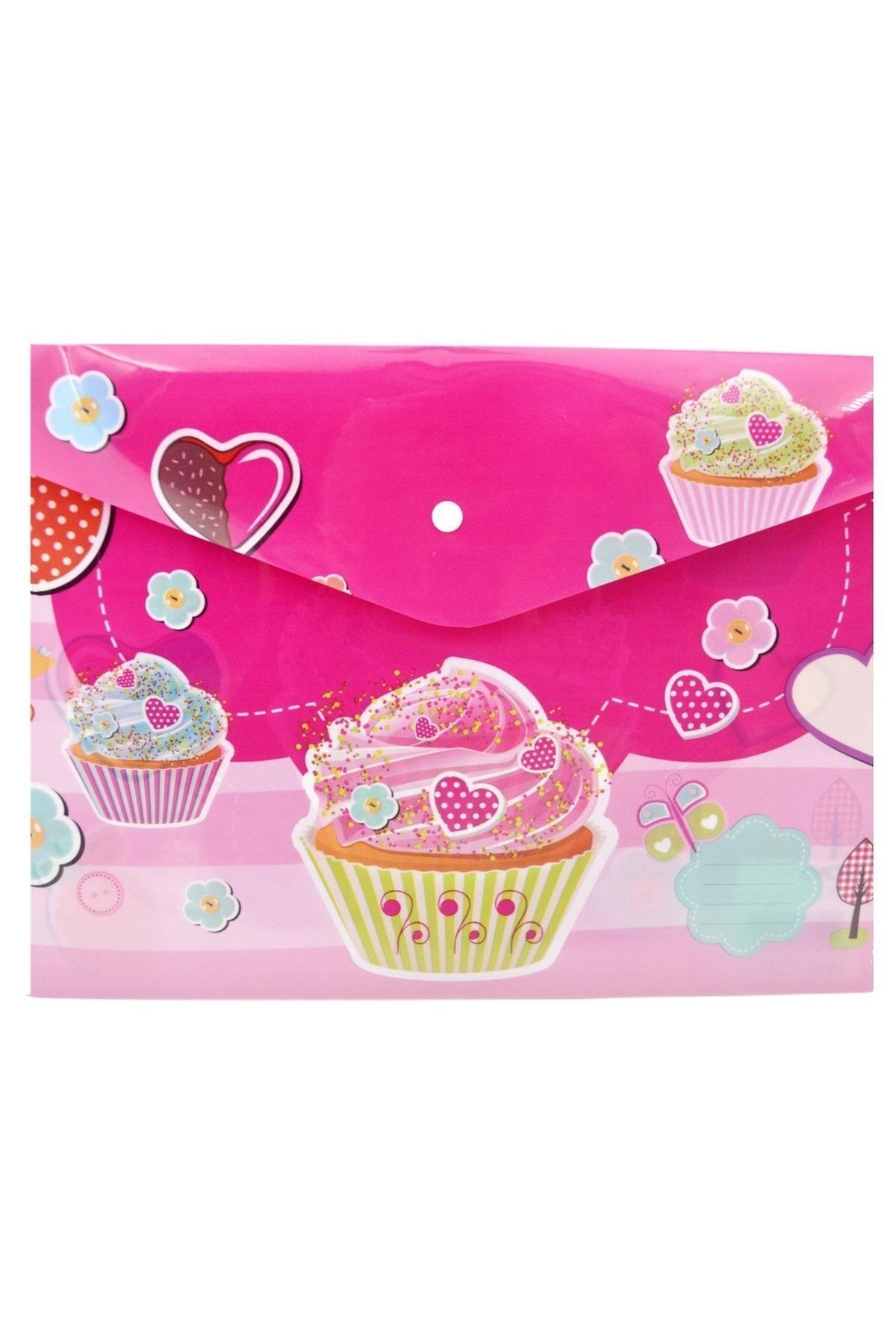 Noki-A4 Printed Snap File Girl Patterns 12 Pieces (3105k) 3