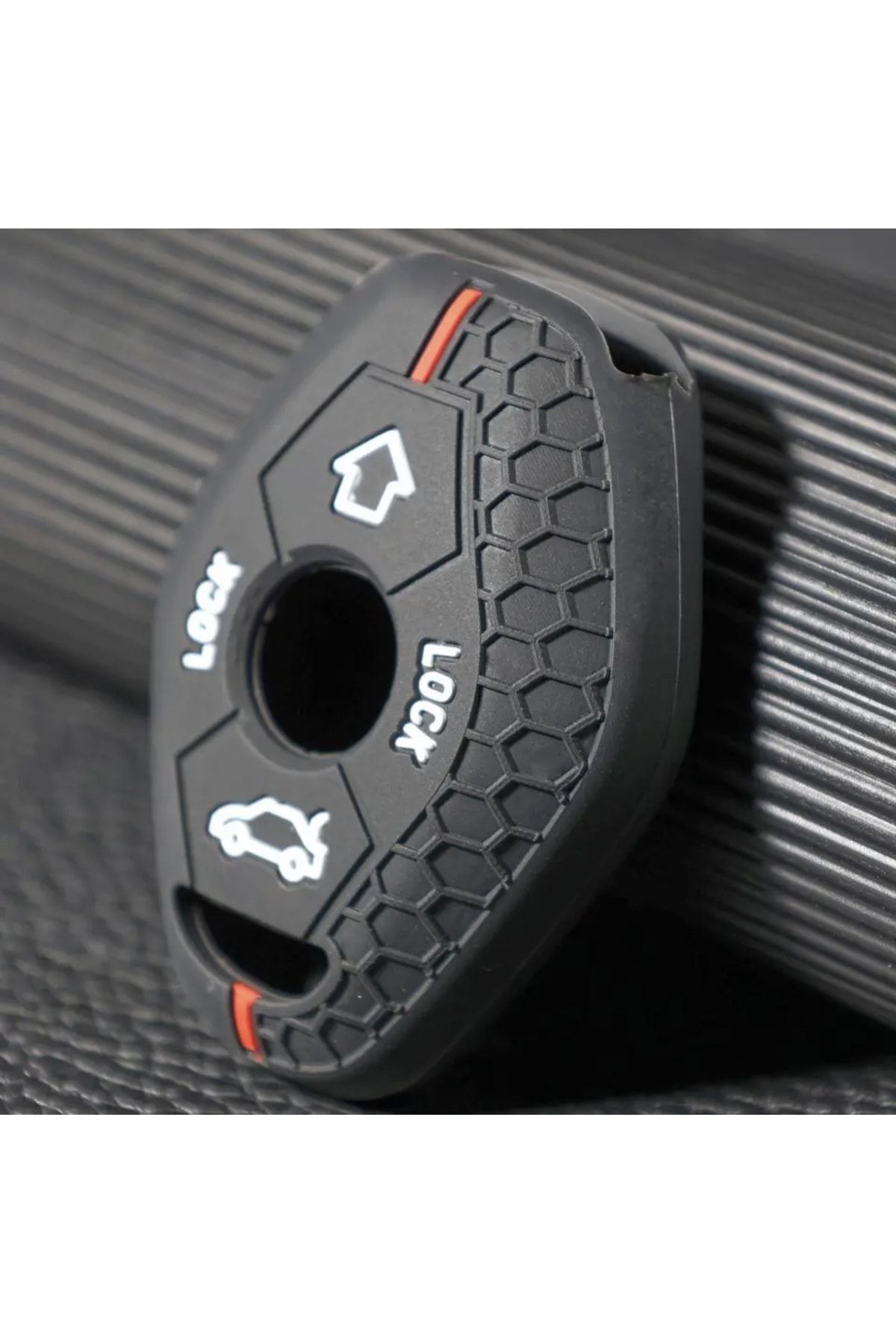 emii auto spare parts-For BMW X3 X5 Z3 Z4 3 5 7 series E38 E39 E46 E83 M5 E36 Key Case Black/Red 2