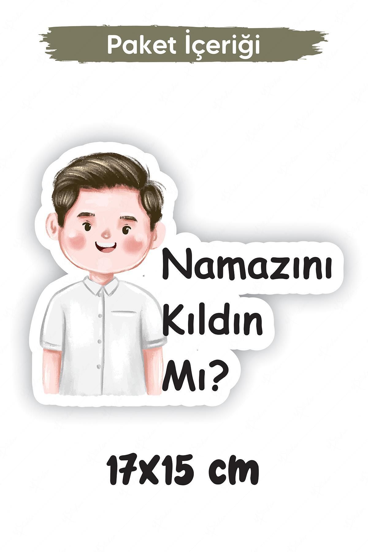 MSticker Namazını Kıldın Mı? Sticker, Namaz Kılma Hatırlatıcısı, Sevimli Baba Oğul Figürü Namaz Teşviki fotoğrafı 2 (önizleme)