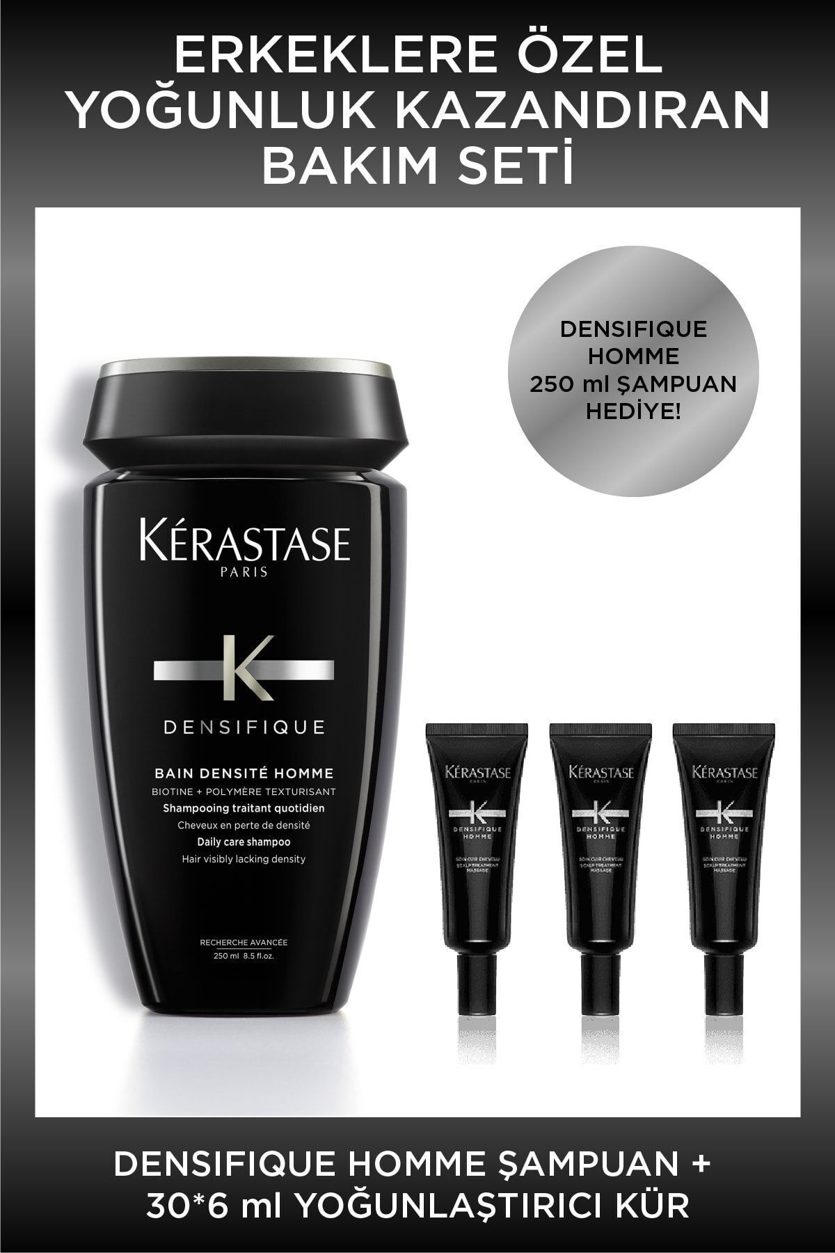 ست مراقبت ویژه مردانه Densifique Cure Densifique Kerastase