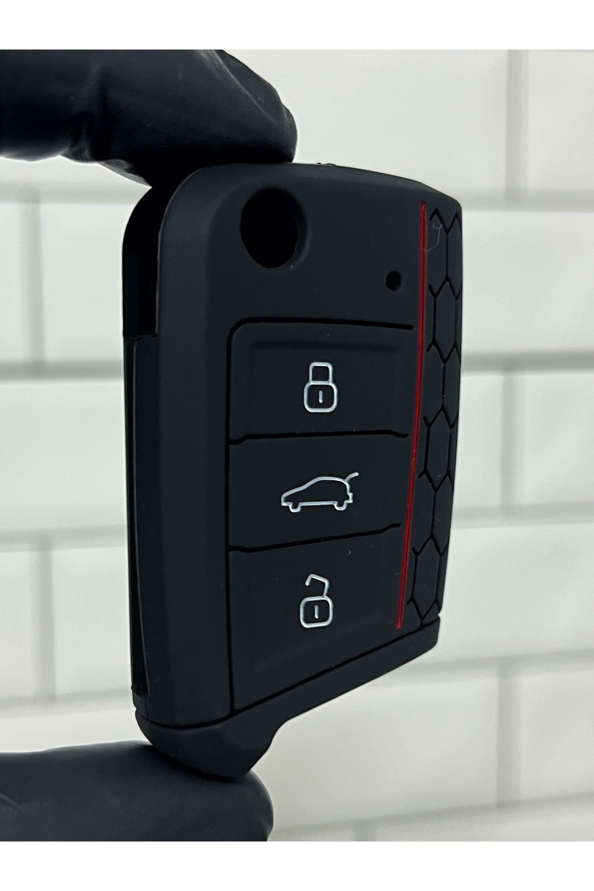 BARKAS ELEKTRONİK Skoda Octavia Rapid Fabia Kamiq Karoq Kodiaq Scala Sustalı Anahtar Kılıfı Silikon