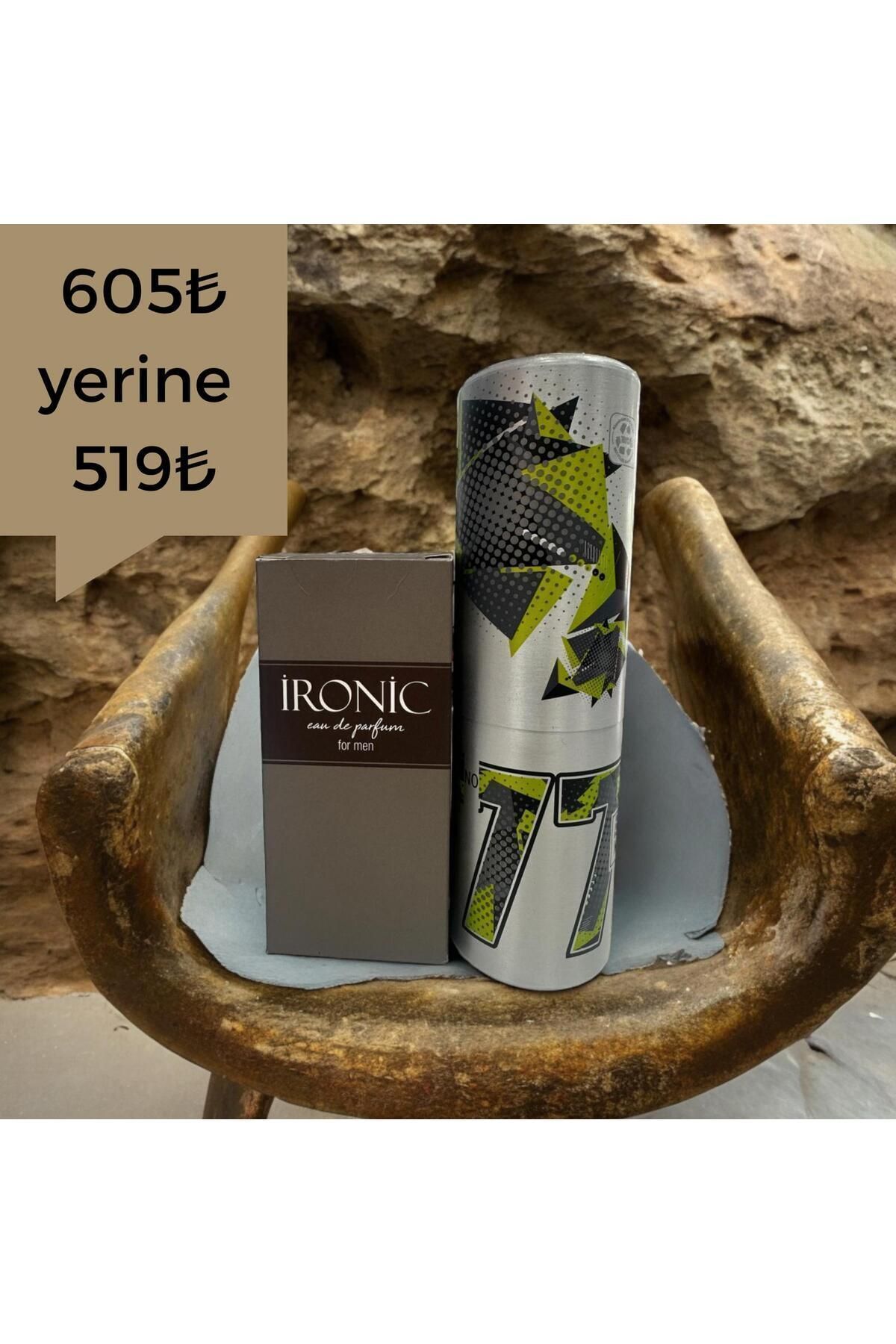 عطر مردانه no:207 Lost Deodorant İronic