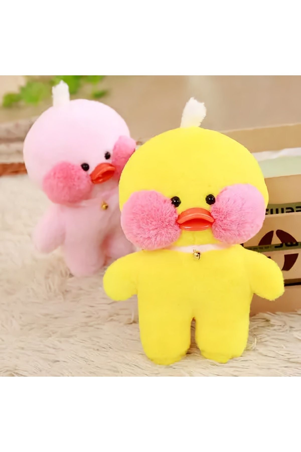 DuruToys Karikatür Lalafanfan 30cm Ördek Civciv Peluş Oyuncak Aksesuar Yoktur Doğum Günü Hediyesi fotoğrafı 7 (önizleme)
