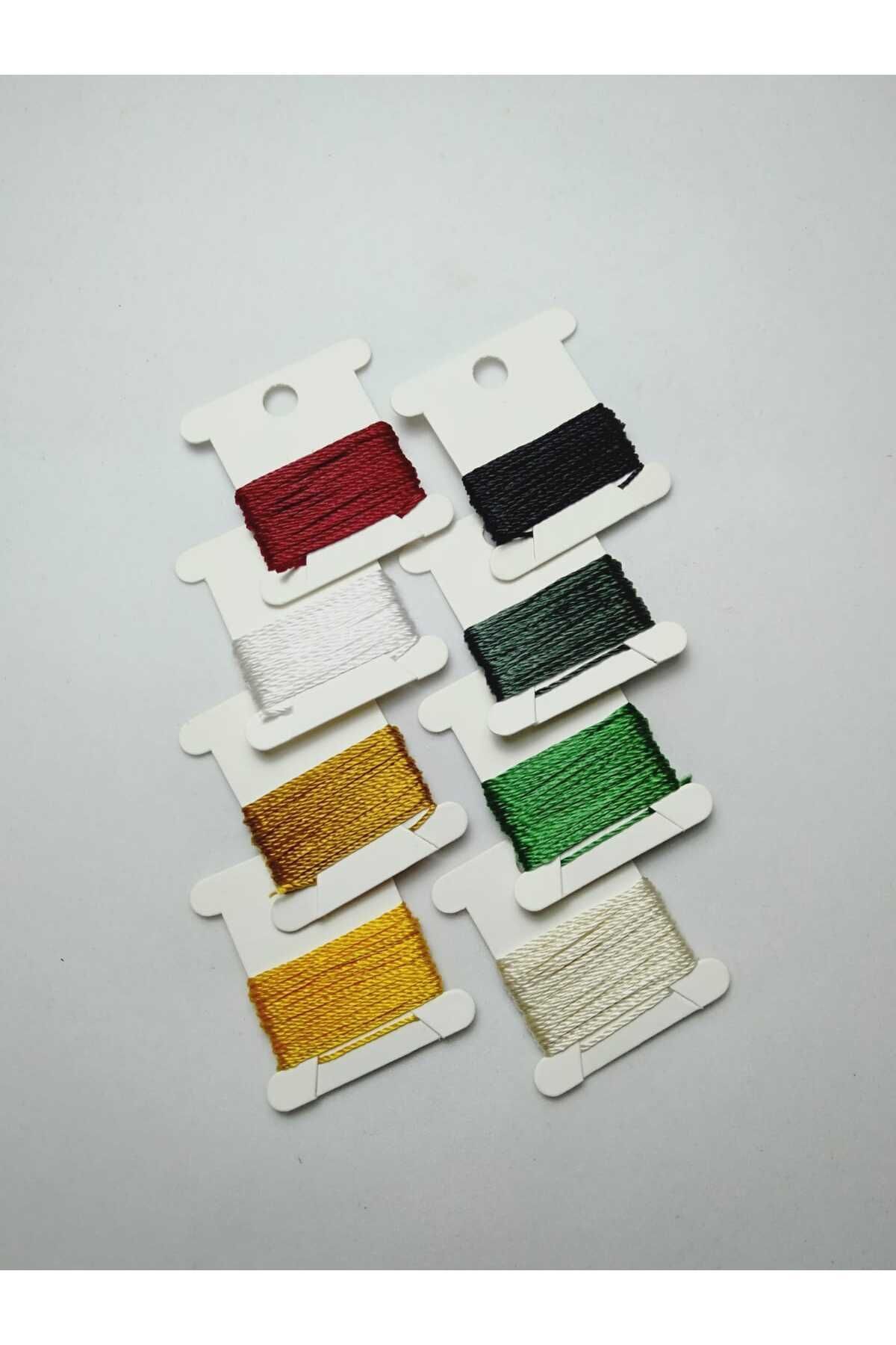 0.6 Mm 1 Metre 8 Renk Tesbih Ipi Toplam 8 Metre