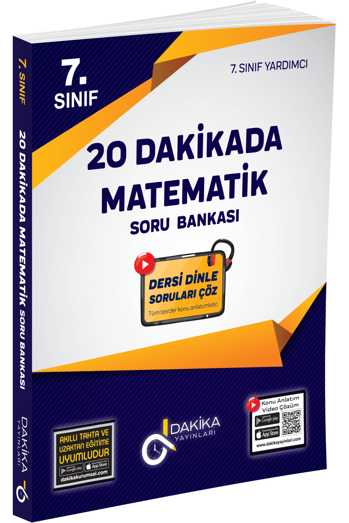 Dakika Yayınları 20 DAKİKADA 7. SINIF MATEMATİK SORU BANKASI - Fiyatı
