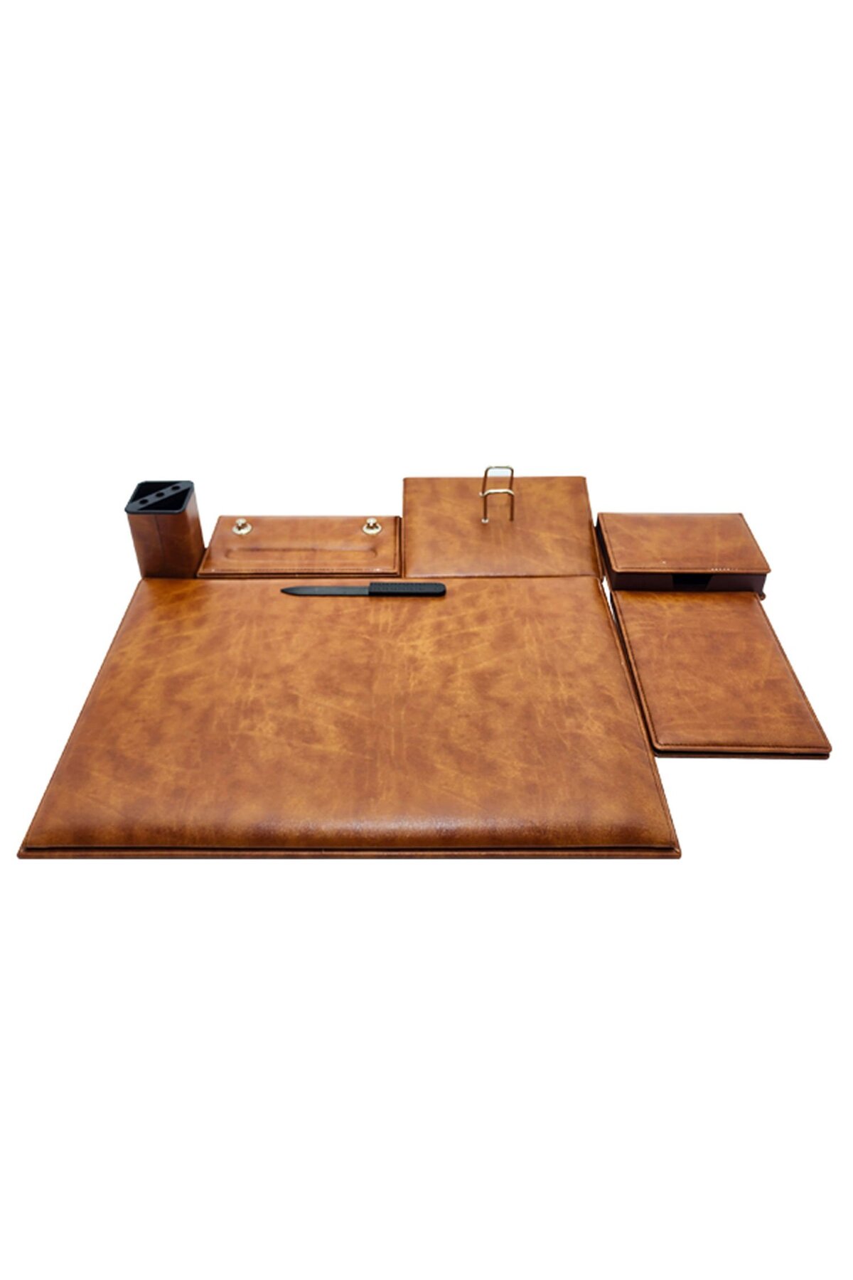 Classifix Sümen Takımı 7 Parça Napa Suni Deri Taba CLX-106785