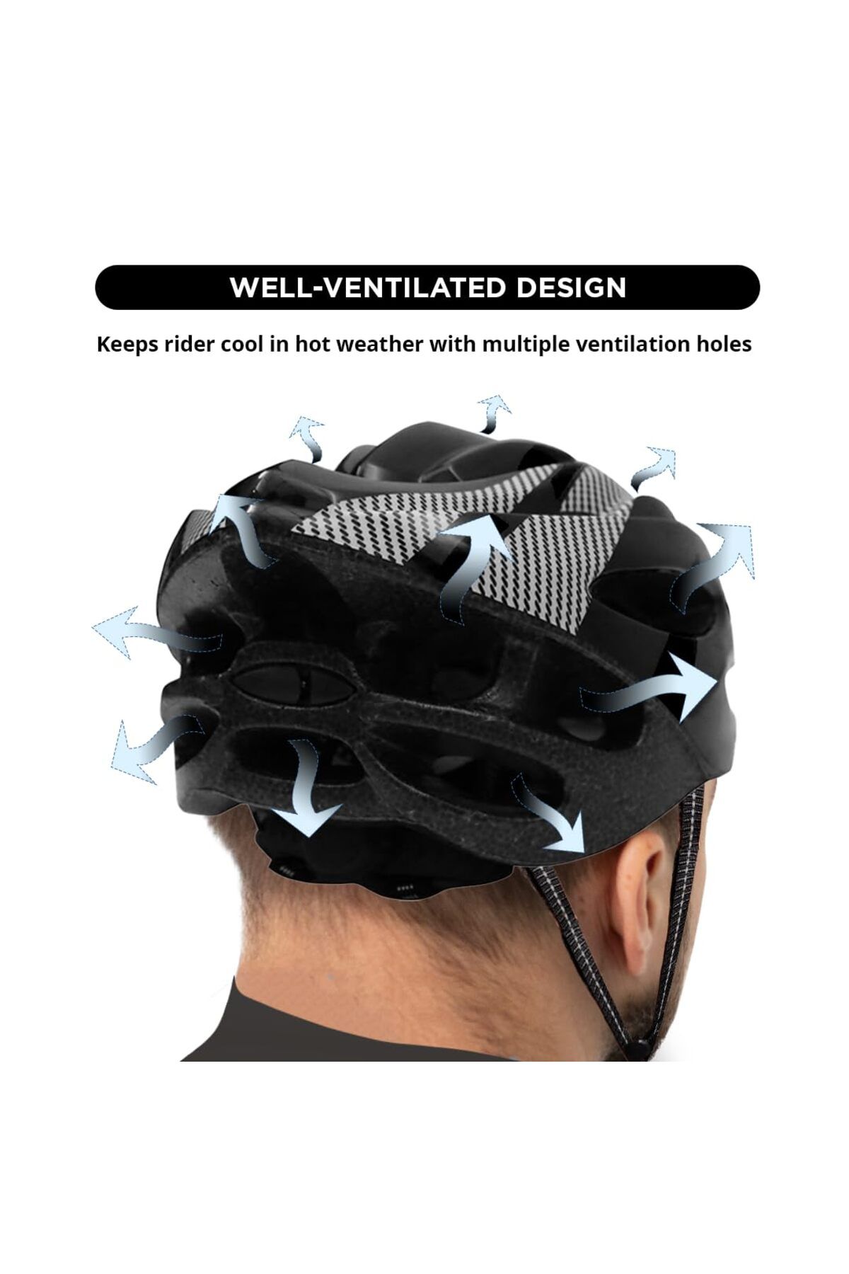 Endless-EL1049 High Quality Cycle and Skates Helmet with Adjustable Strap 4