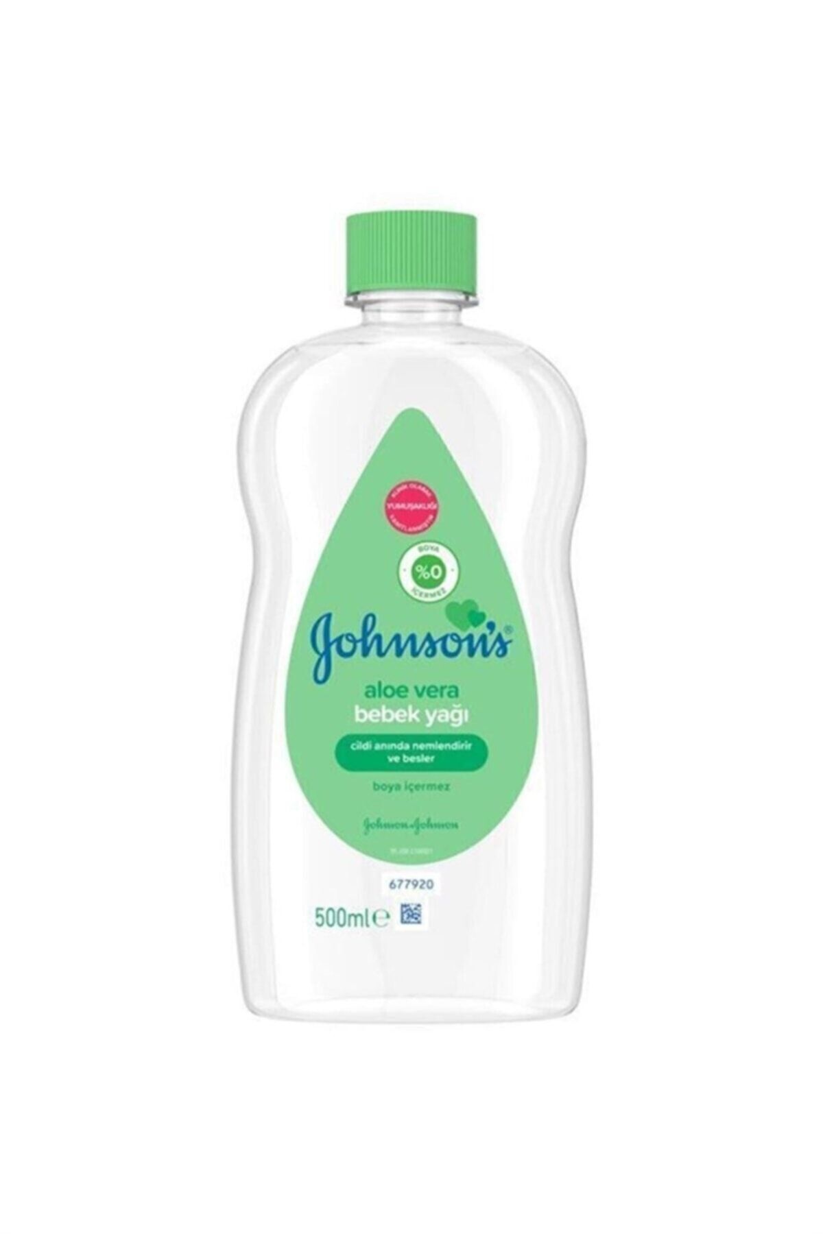 Johnson's Aloe Vera Bebek Yağı 500 ml fotoğrafı 2 (önizleme)