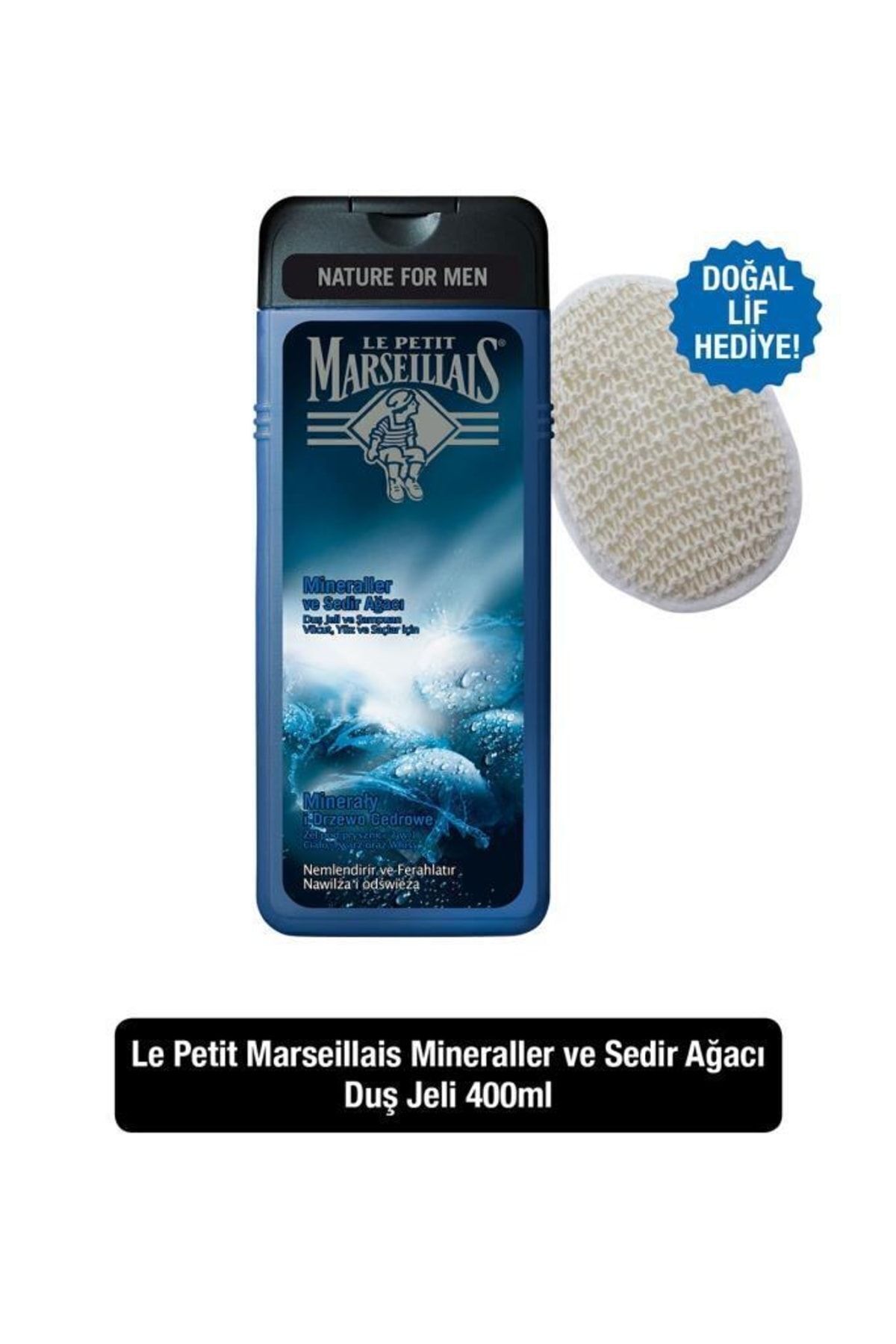 Le Petit Marseillais Mineraller Ve Sedir Ağacı Duş Jeli 400ml Lifli