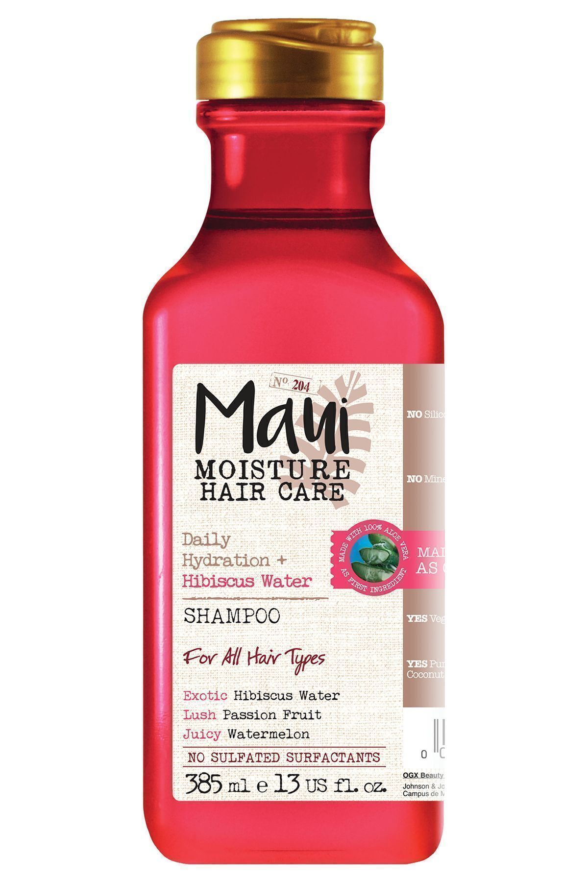 Maui-Hibiscus Moisturizing Shampoo - 385 ml 2