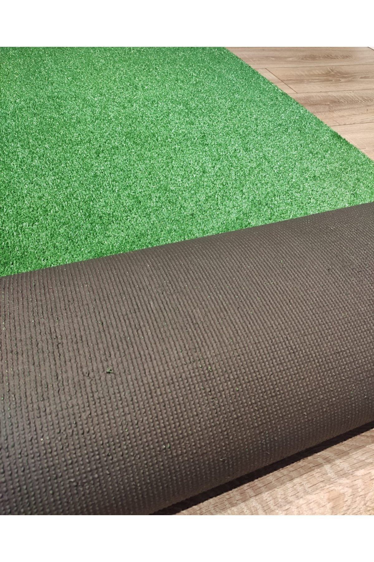 300x800cm En 3 metre x Boy 8 metre Suni Yeşil Çim Halı Kalınlık:7 mm 5