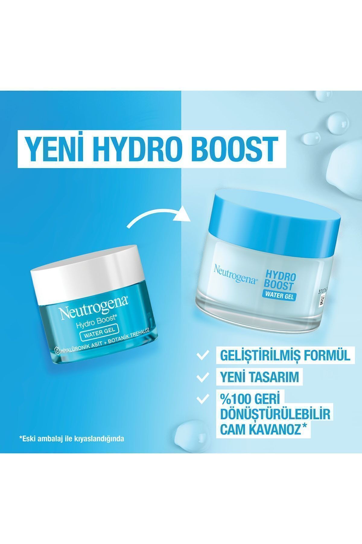 Neutrogena-Hydro Boost Cleansing Gel - 200 Ml 3