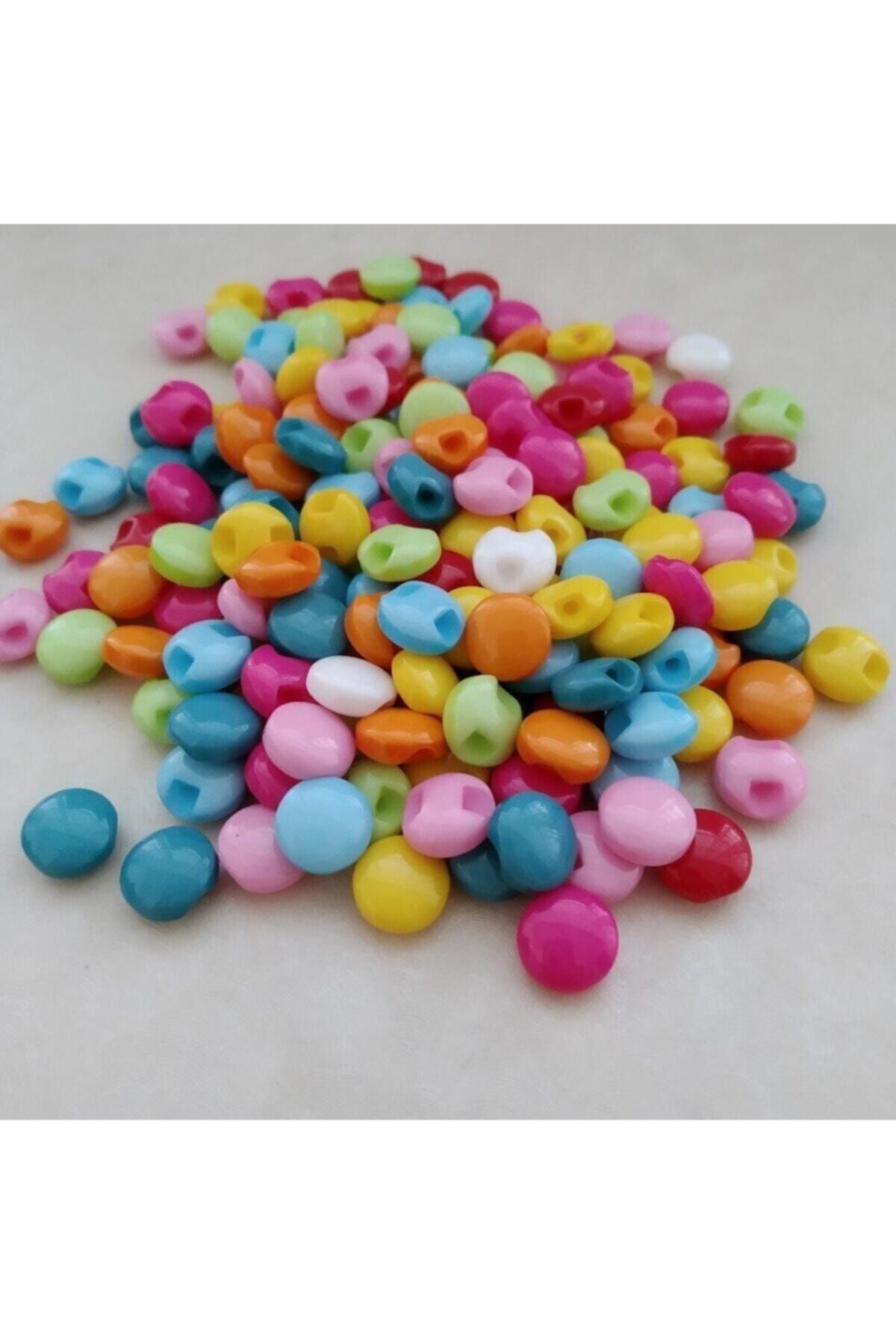 25 Pieces of 9 Mm Size Chocolate Shaped Buttons