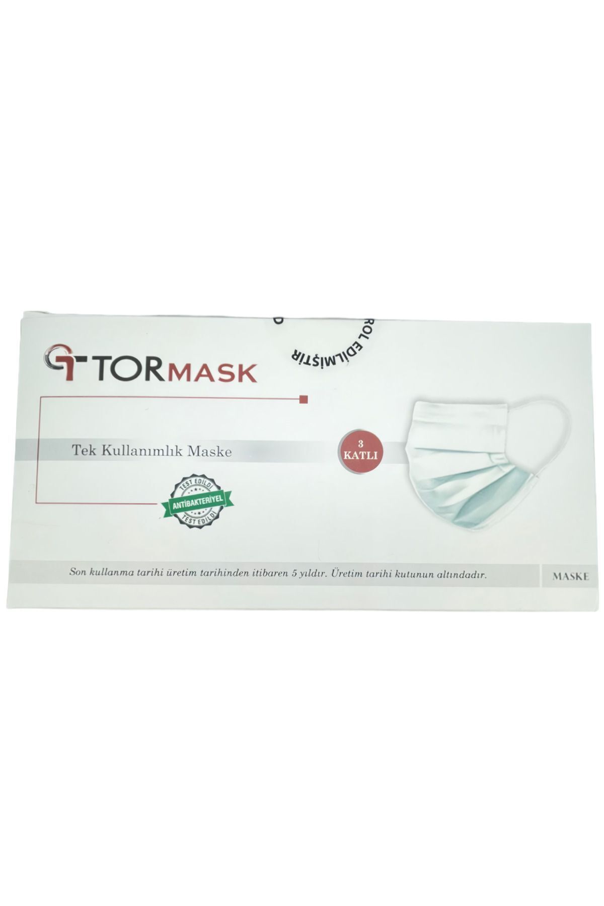 Daima Sağlık-Pack of 5 - Medical Mask with Meltblown, 3 Layers, Nose Clip and Ultrasonic Stitching (50 Pieces) 3