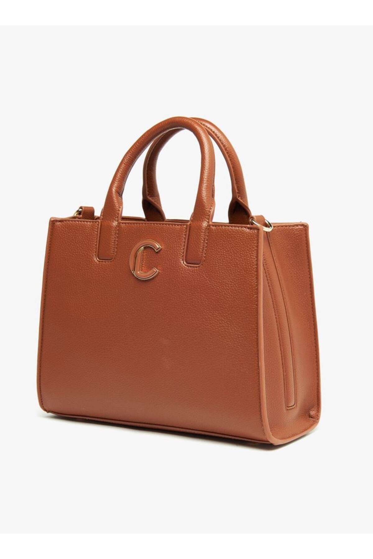 Le Confort-Textured Tote Bag with Zip Closure and Handles 2