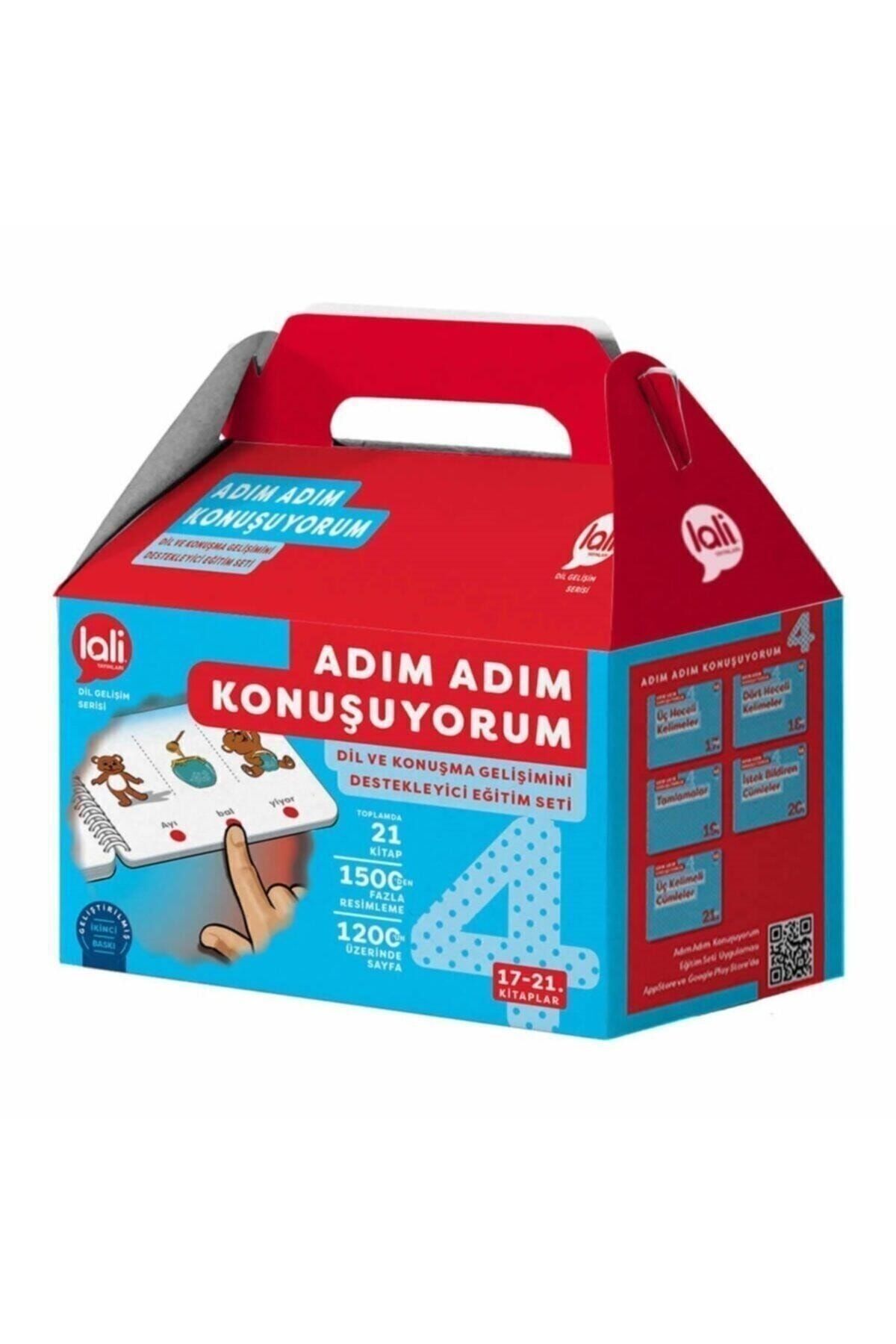 Lali Yayınları Adım Adım Konuşuyorum Terapi Seti Full Set ADIM ADIM 1-2-3-4 - 6