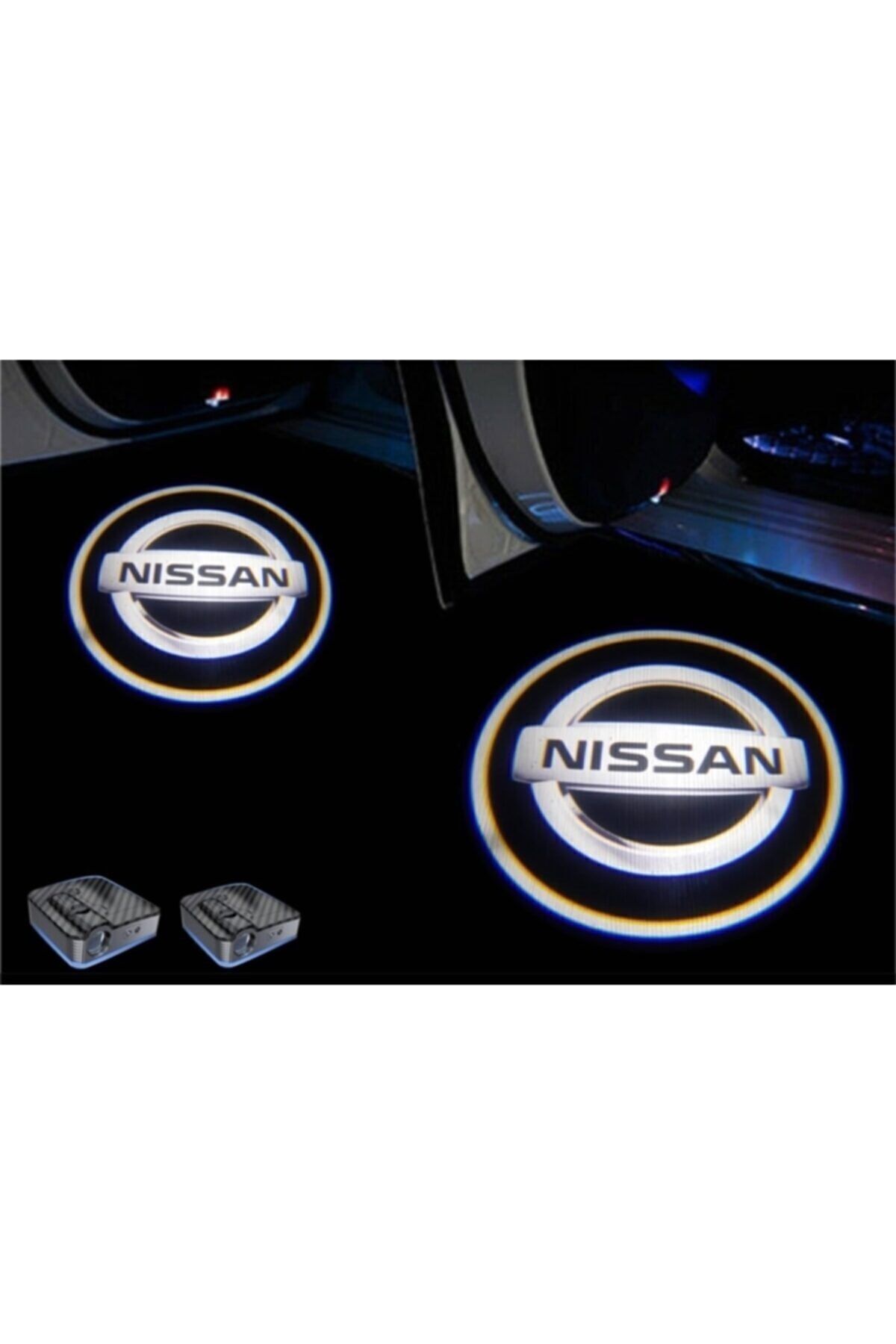 Nissan Araçlarına Kapı Altı Led Logo Mesafe Sensörlü Yeni Nesil Nkt Group