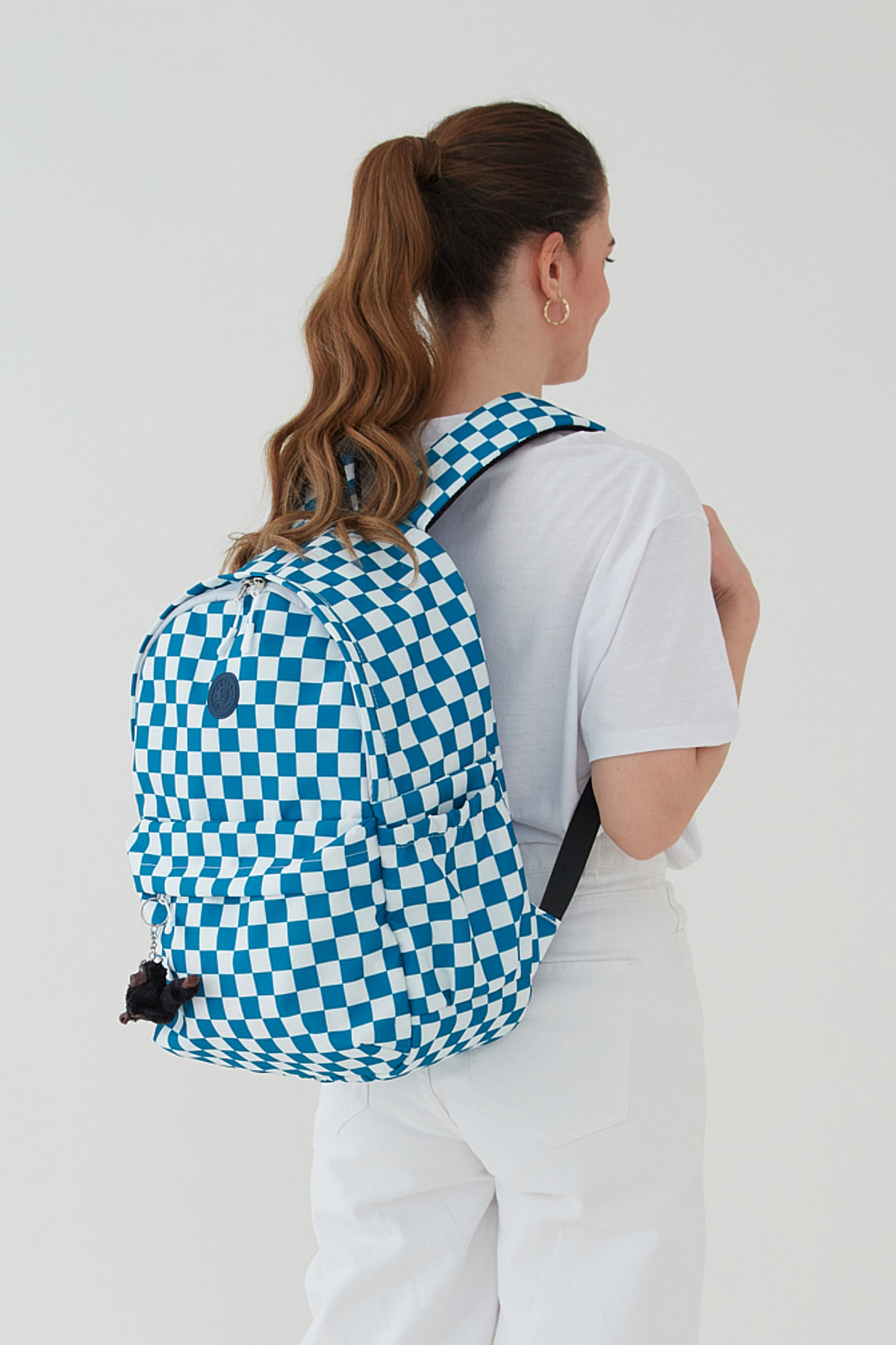 کوله پشتی زنانه سبز Rosso Collina | RC-Bergamo22 اورجینال - تصویر 7