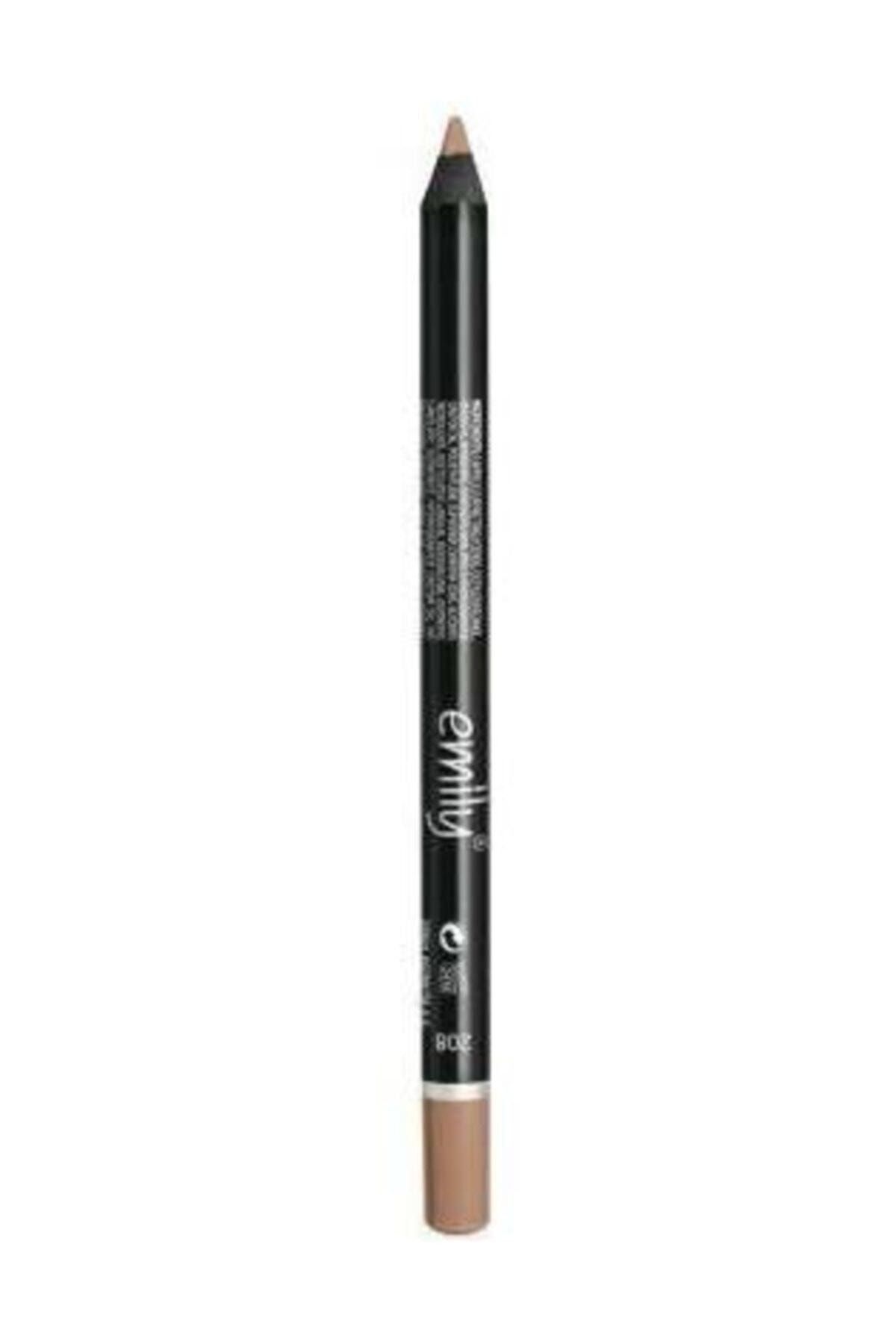 emily long lasting lip pencil numéro 208 stylo à lèvres 861190522087