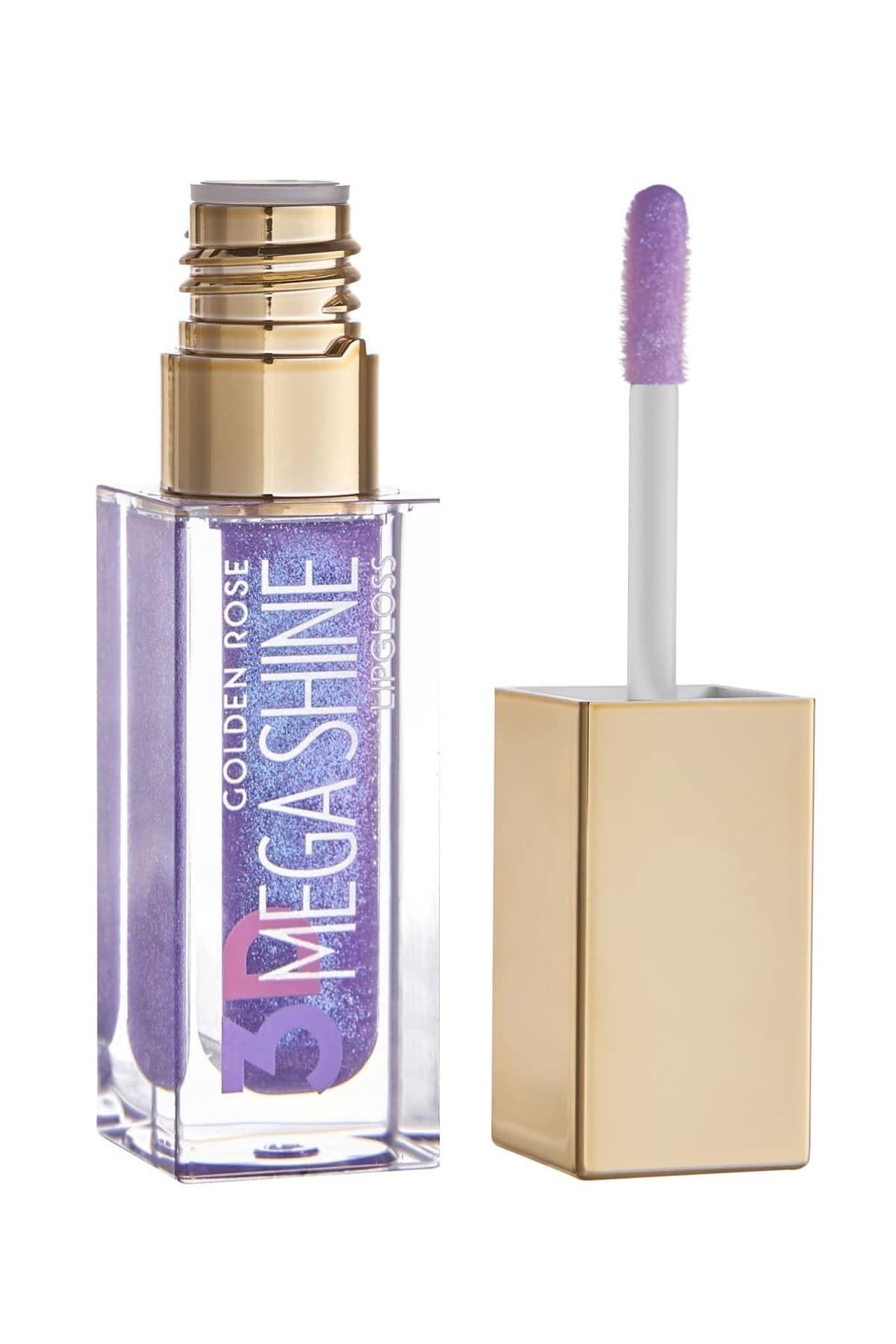 3d Mega Shine Lipgloss No: 122 Sparkle - Sparkling Lip Gloss - 8691190494834 Golden Rose