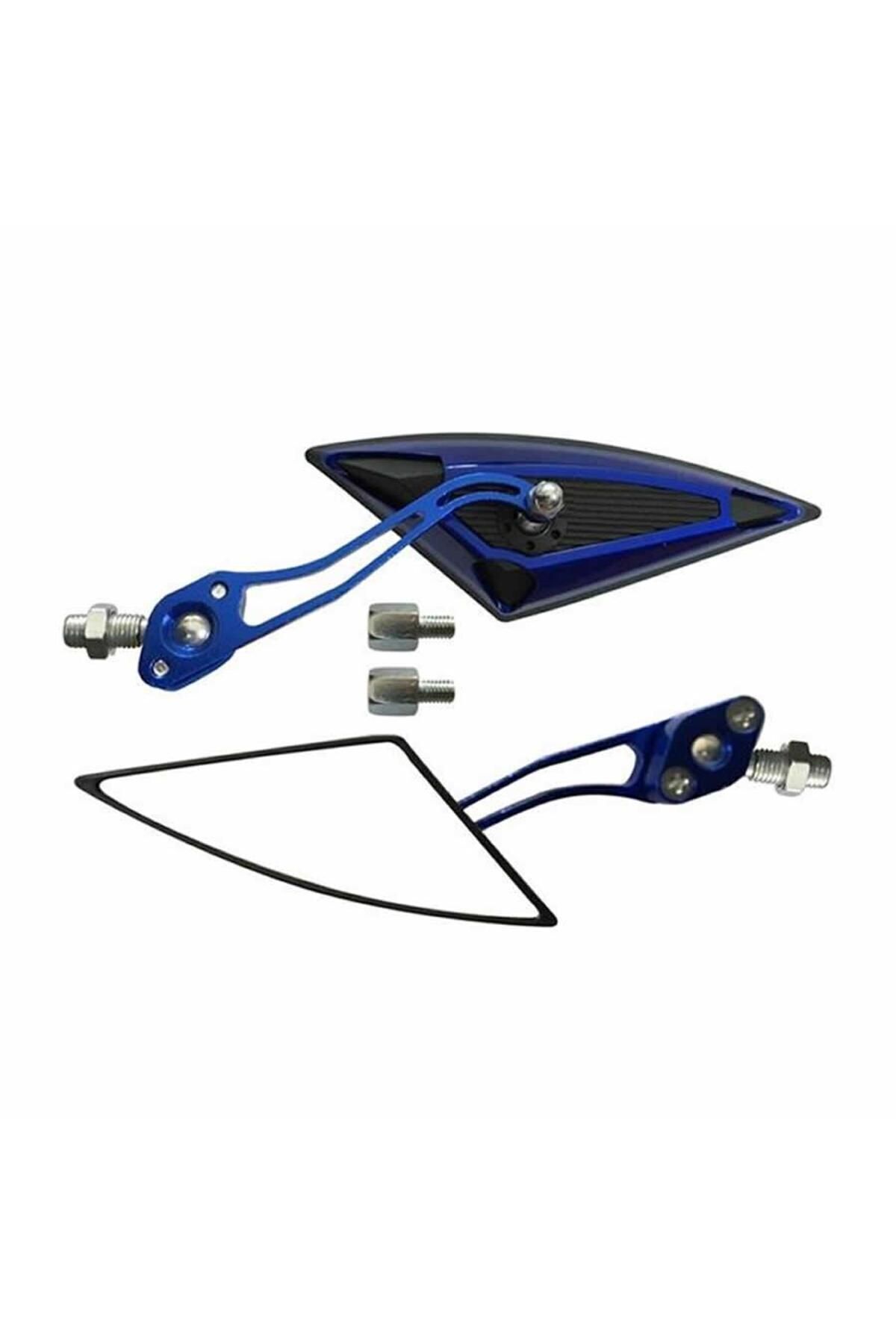 monero Üniversal Mavi Üçgen Ayna Takımı 10mm