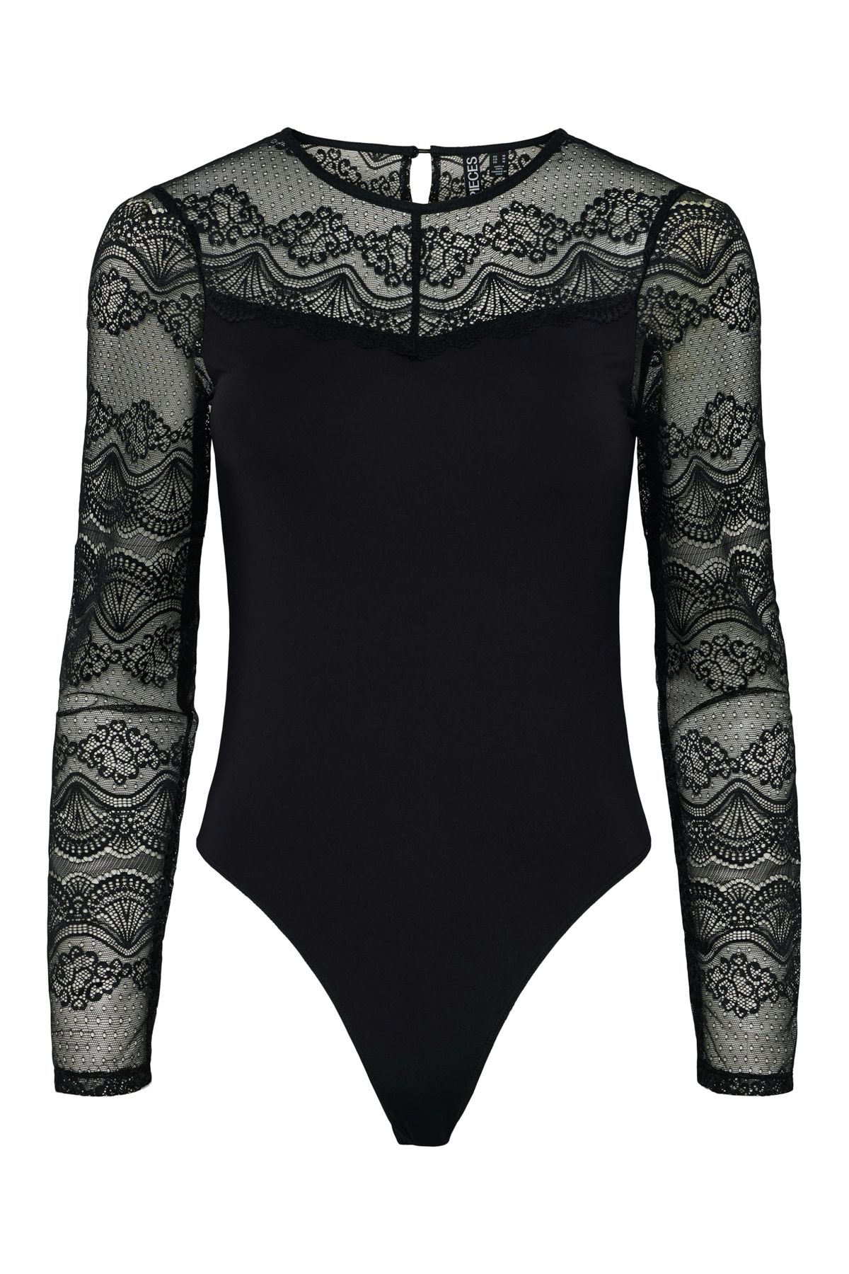 PIECES Pcsinna Ls - Bodystocking Noos Design Kobieta - XL