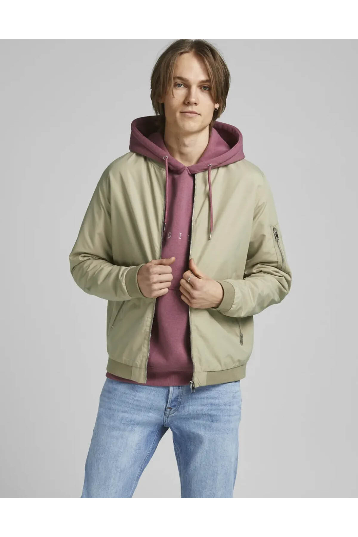 کت مردانه راسته آستین بلند | جک اند جونز Jack & Jones 24YW21000022 - تصویر 2