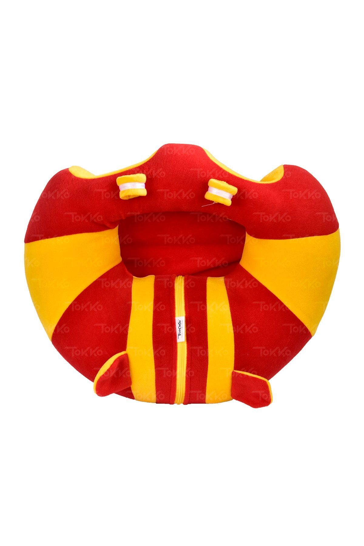 TOKKO-Sitting Support Cushion with Yellow Red Pillow Gift for Big Baby - Seat 6