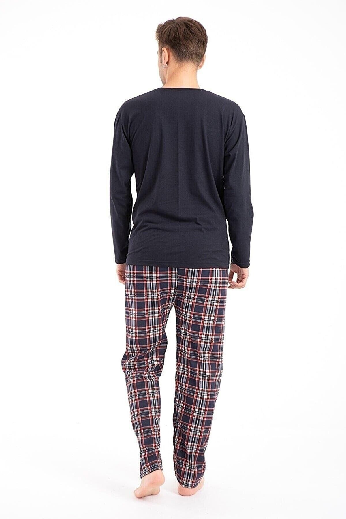 Rimoli-Pajamas 100% Cotton Single Jersey Men's Pajama Set Hawaii 6