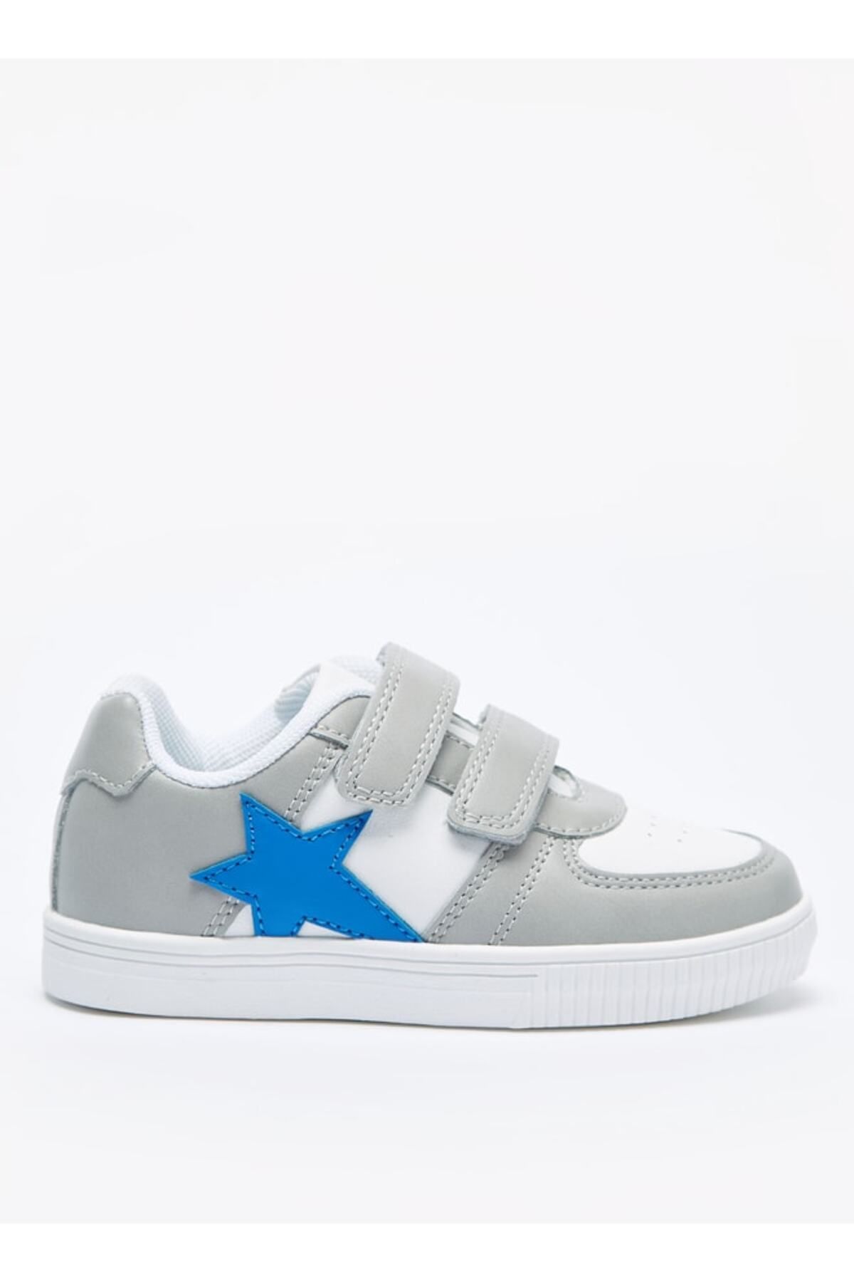 LBL by Shoexpress-Star Applique Sneakers with Hook and Loop Closure 3