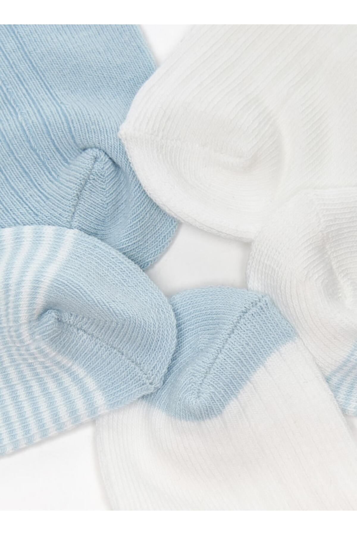Barefeet-Assorted Ankle Length Socks - Set of 5 3